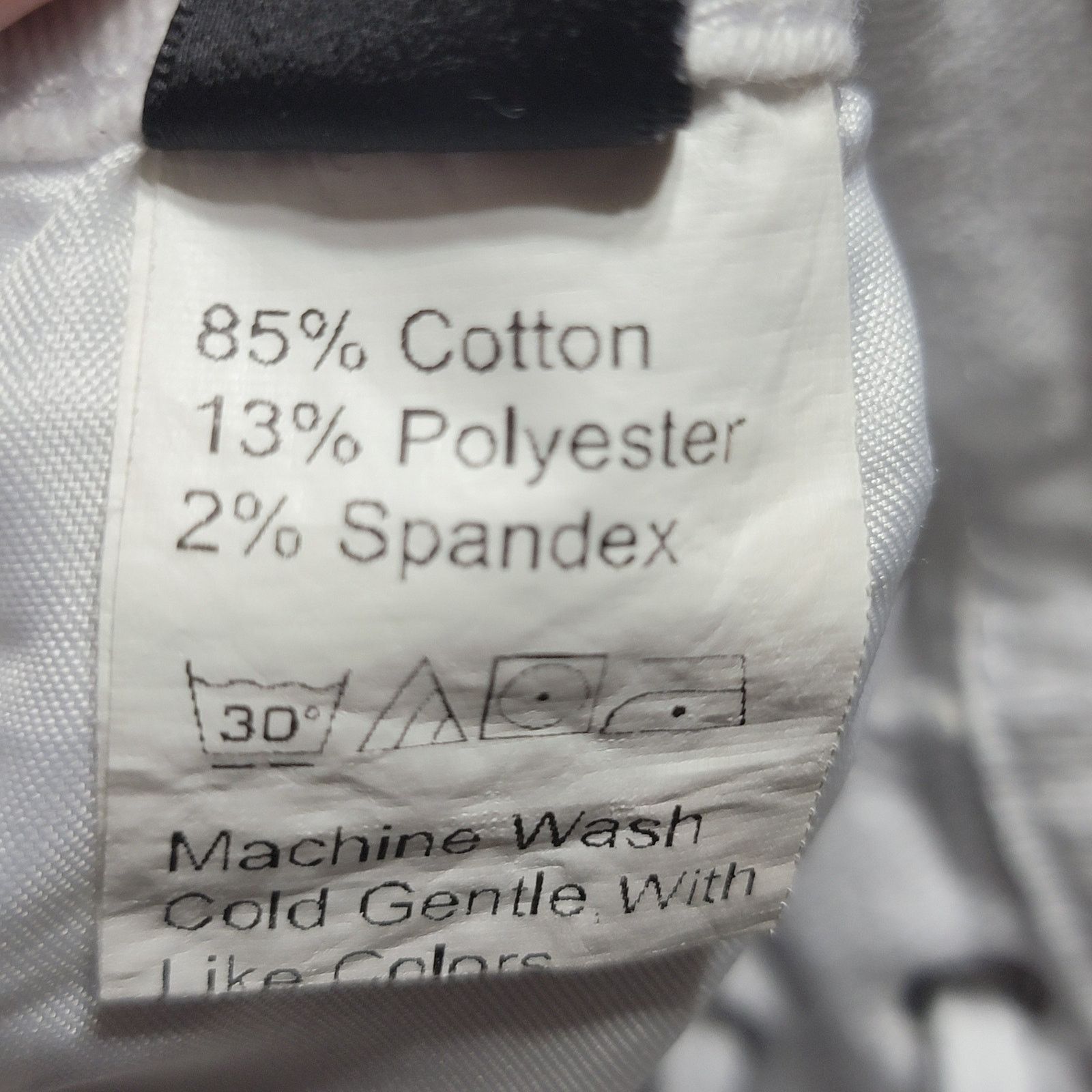 Shein Shein Woman White Denim Pants w/ Raw Hem & Waist -Size Large Size 29" - 6 Thumbnail