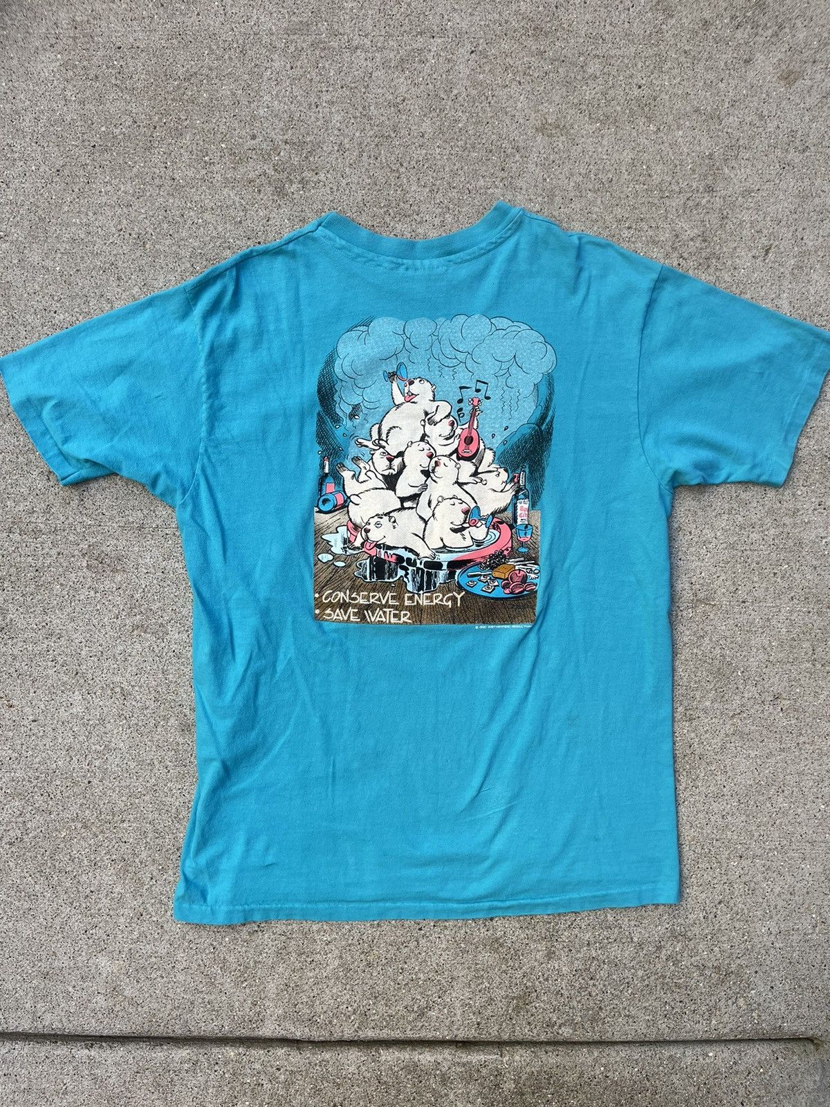 Niche × Vintage Vintage Single Stitch Recycle! Tee Shirt Size US XL / EU 56 / 4 - 5 Thumbnail