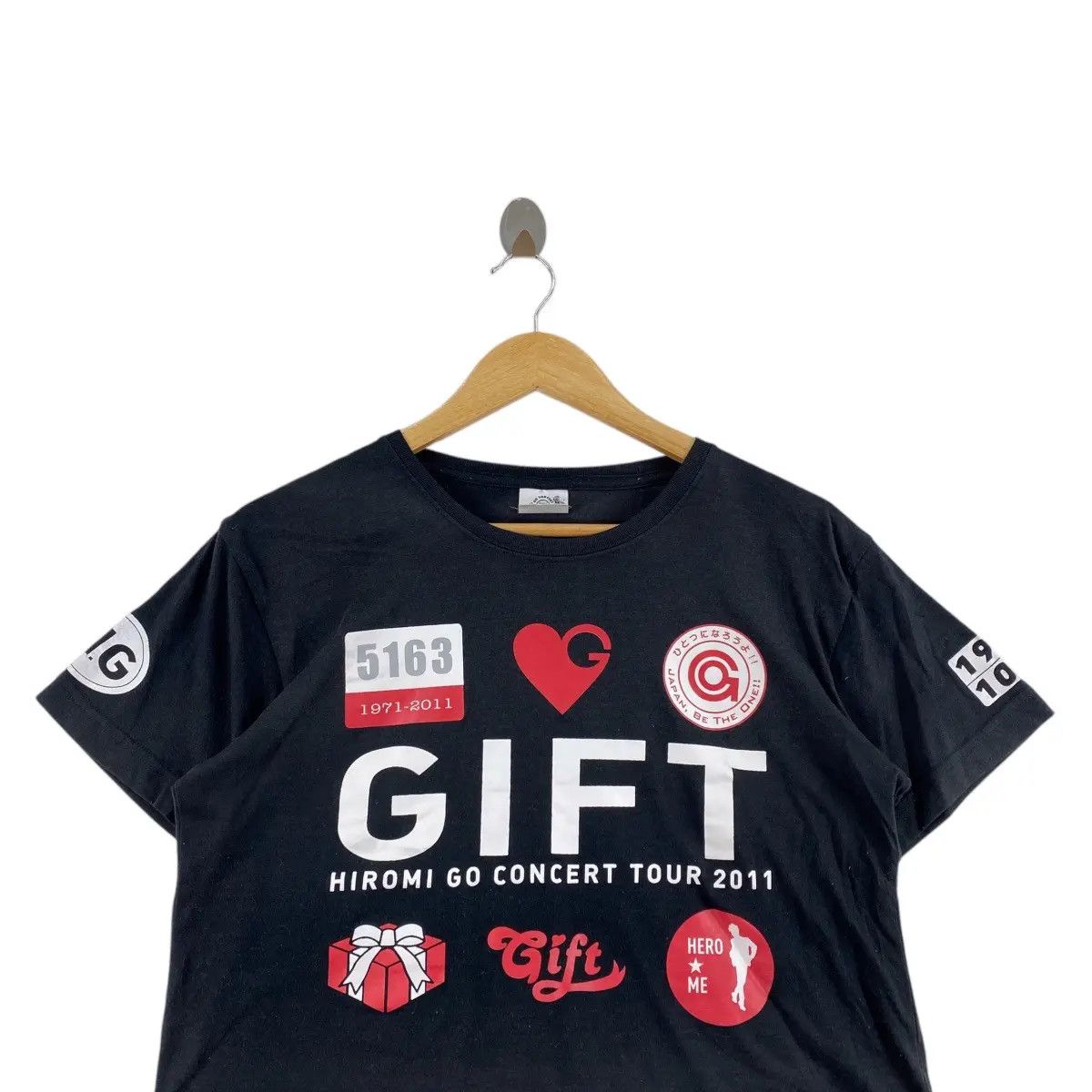 Vintage HIROMI GO CONCERT Gift 2011 Tour Japan Singer Tee Shirt Size M / US 6-8 / IT 42-44 - 2 Thumbnail