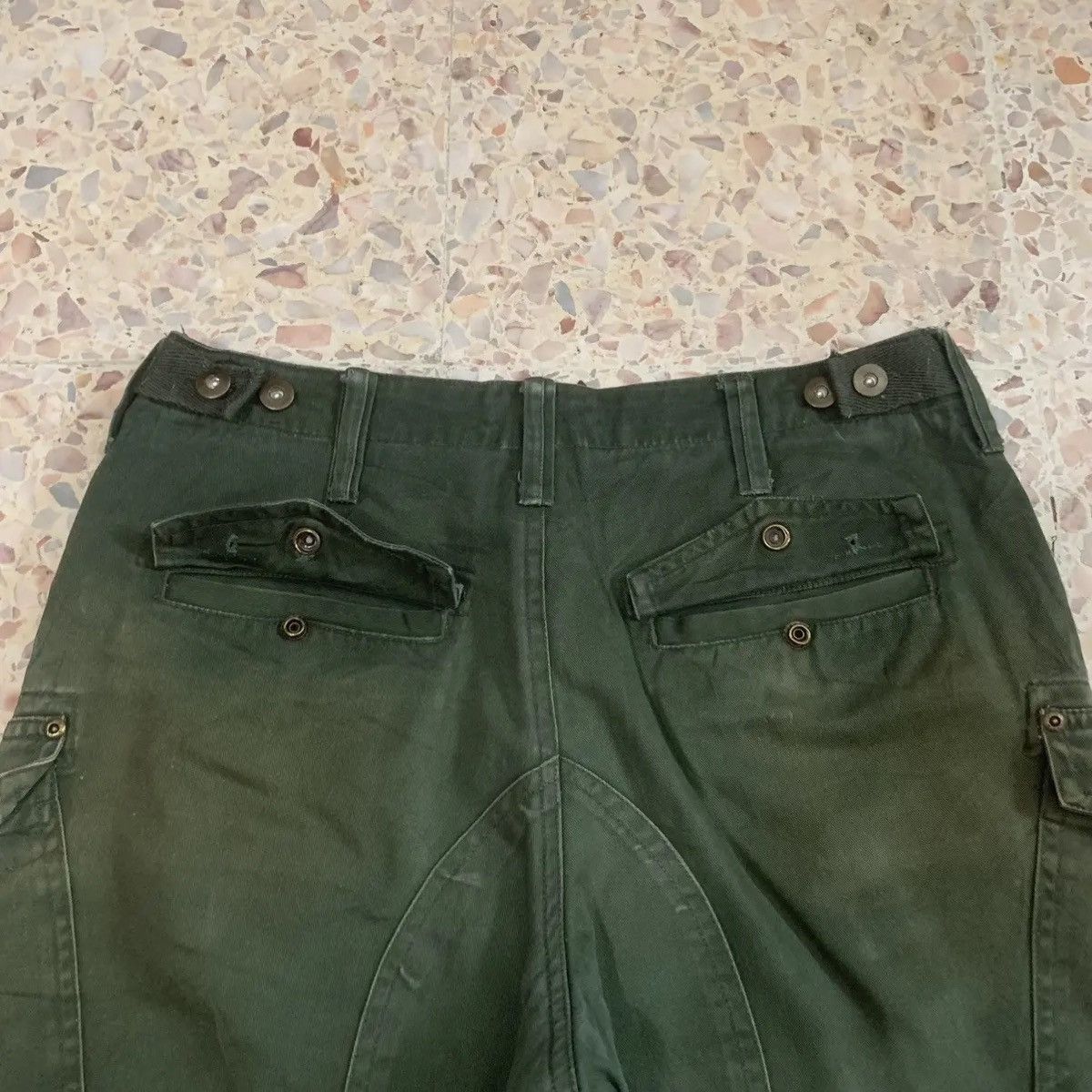 Beauty Beast Japanese Vintage W29 L31 Trousers Faded Utility Combat Cargo Size US 29 - 12 Thumbnail