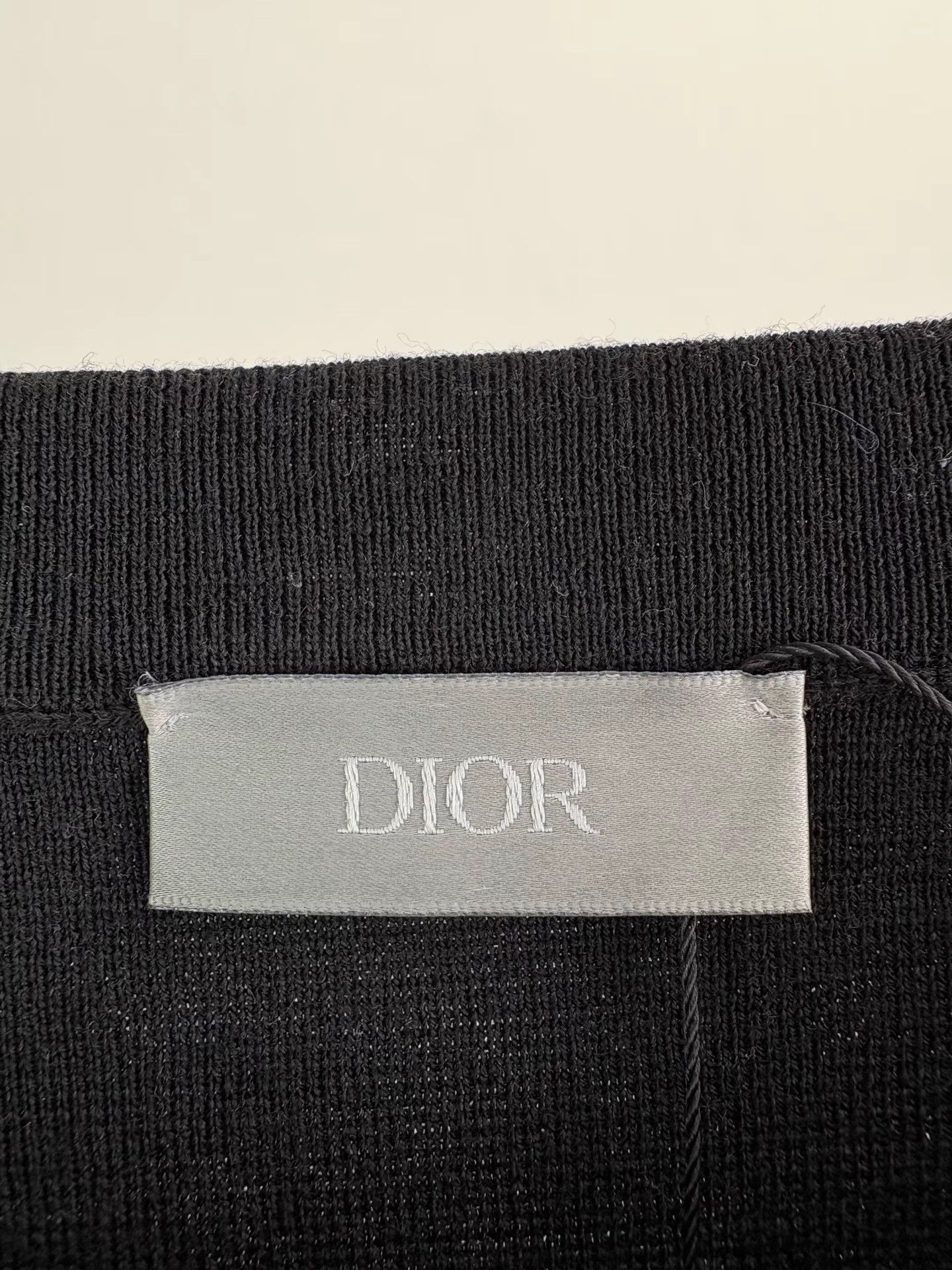 Dior Black Long-Sleeve Crewneck Shirt Size US XXL / EU 58 / 5 - 4 Thumbnail