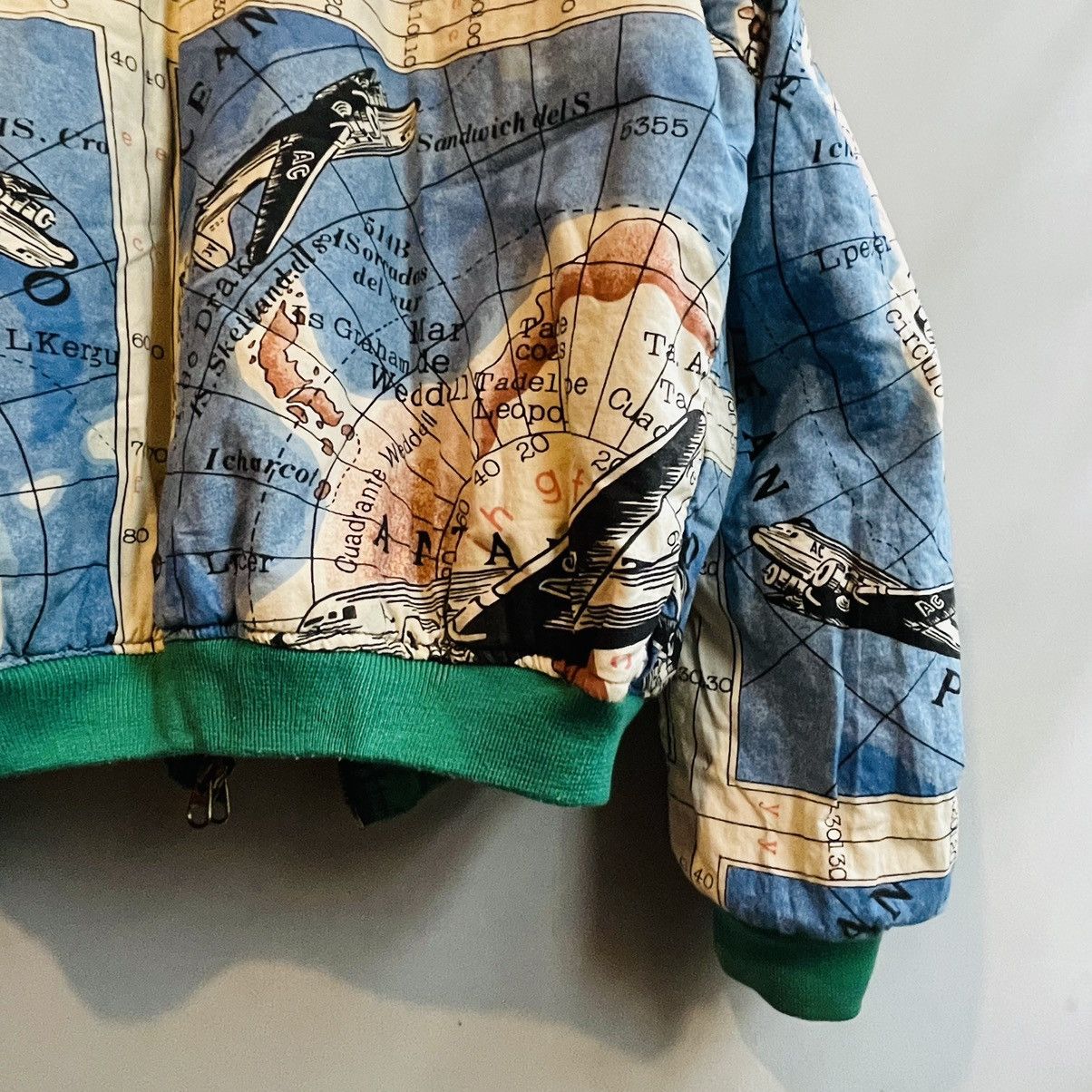 Vintage Vintage Reversible MA-1 Flight Jacket Size US M / EU 48-50 / 2 - 12 Thumbnail