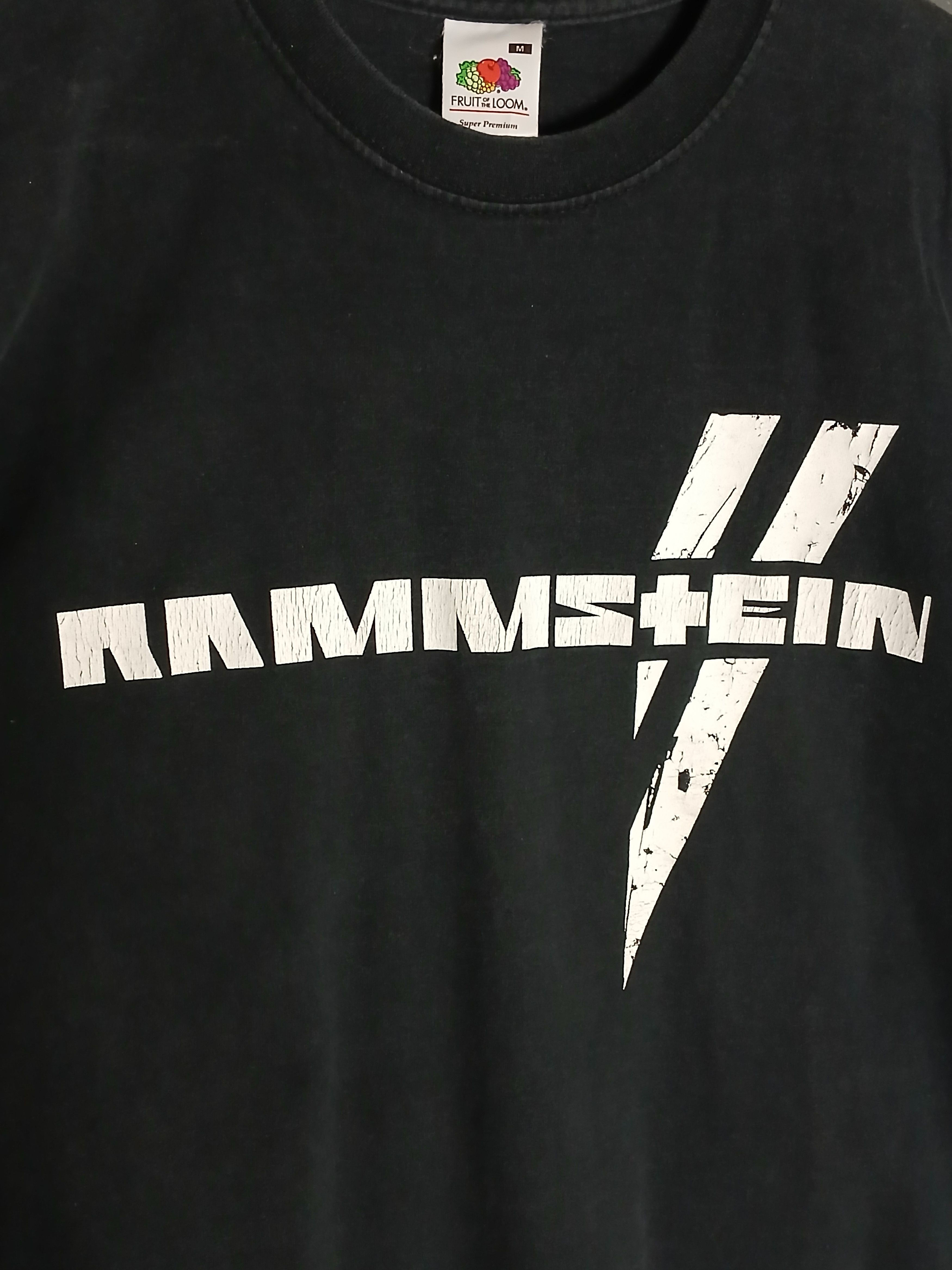Band Tees Rammstein T-Shirt Size US M / EU 48-50 / 2 - 3 Thumbnail