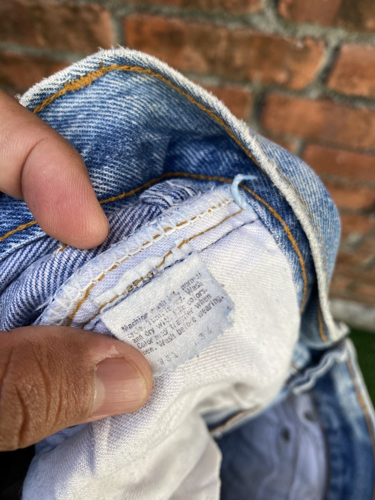 Levi's Vintage Clothing W31x33 Vintage levi's 501 made in USA faded Size US 31 - 7 Thumbnail