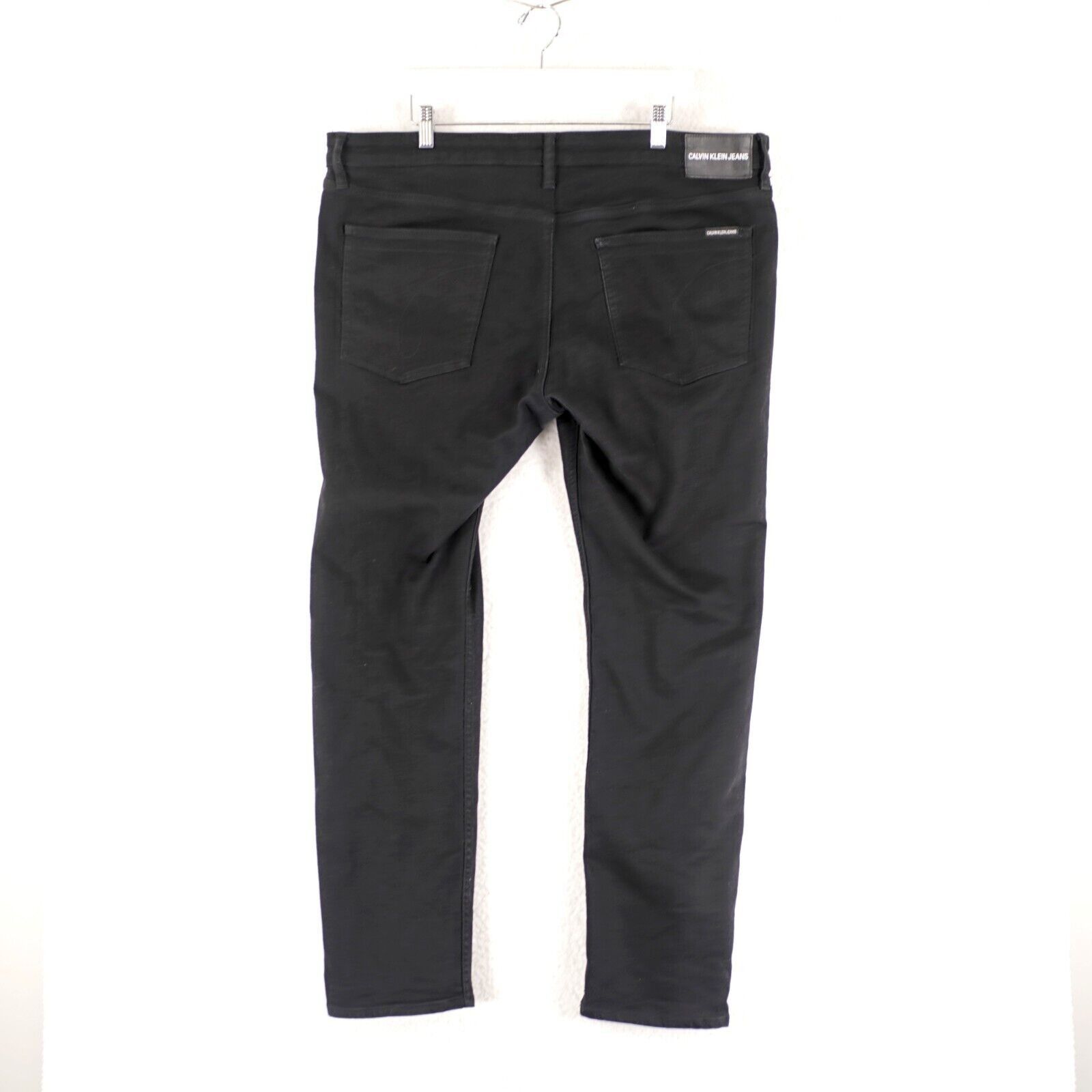 Calvin Klein Calvin Klein Black Denim Jeans Slim Fit Mid Rise 41/31 Tagge Size US 40 / EU 56 - 6 Thumbnail