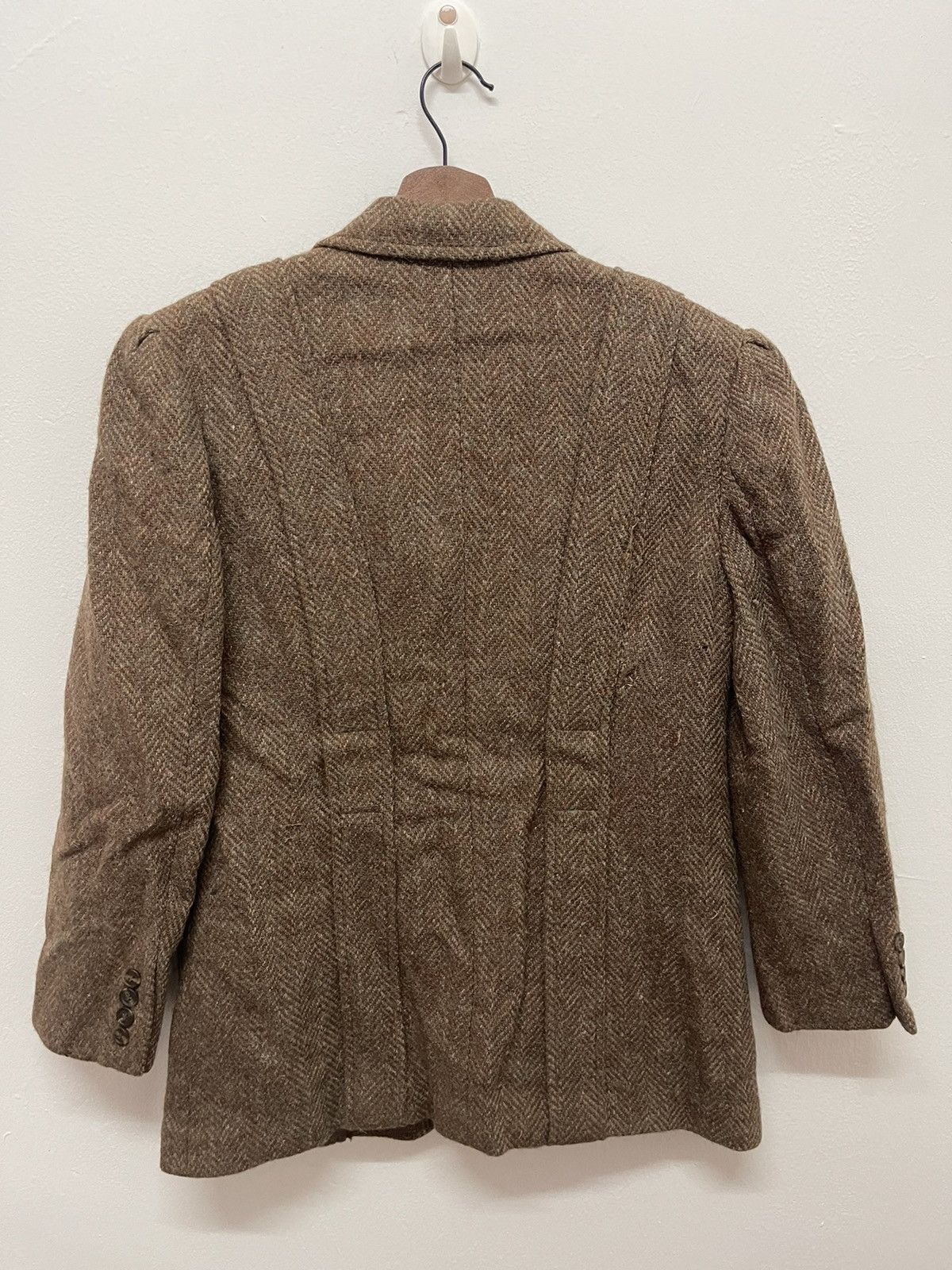 Ralph Lauren VINTAGE 80’s RALPH LAUREN TWEED WOOL JACKET Size US M / EU 48-50 / 2 - 3 Thumbnail