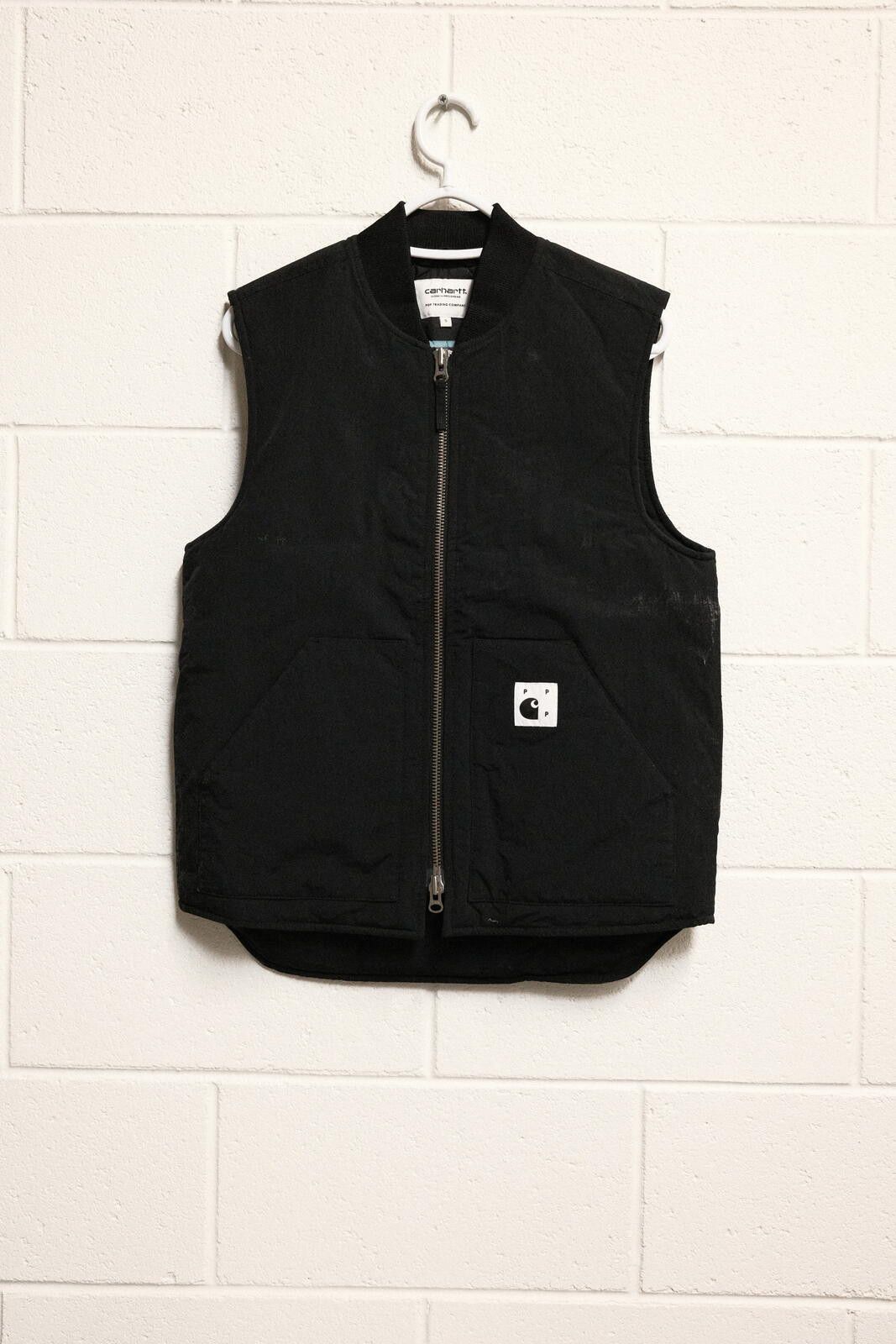 Carhartt WIP X P.O.P. Collab - Black Vest, Size S
