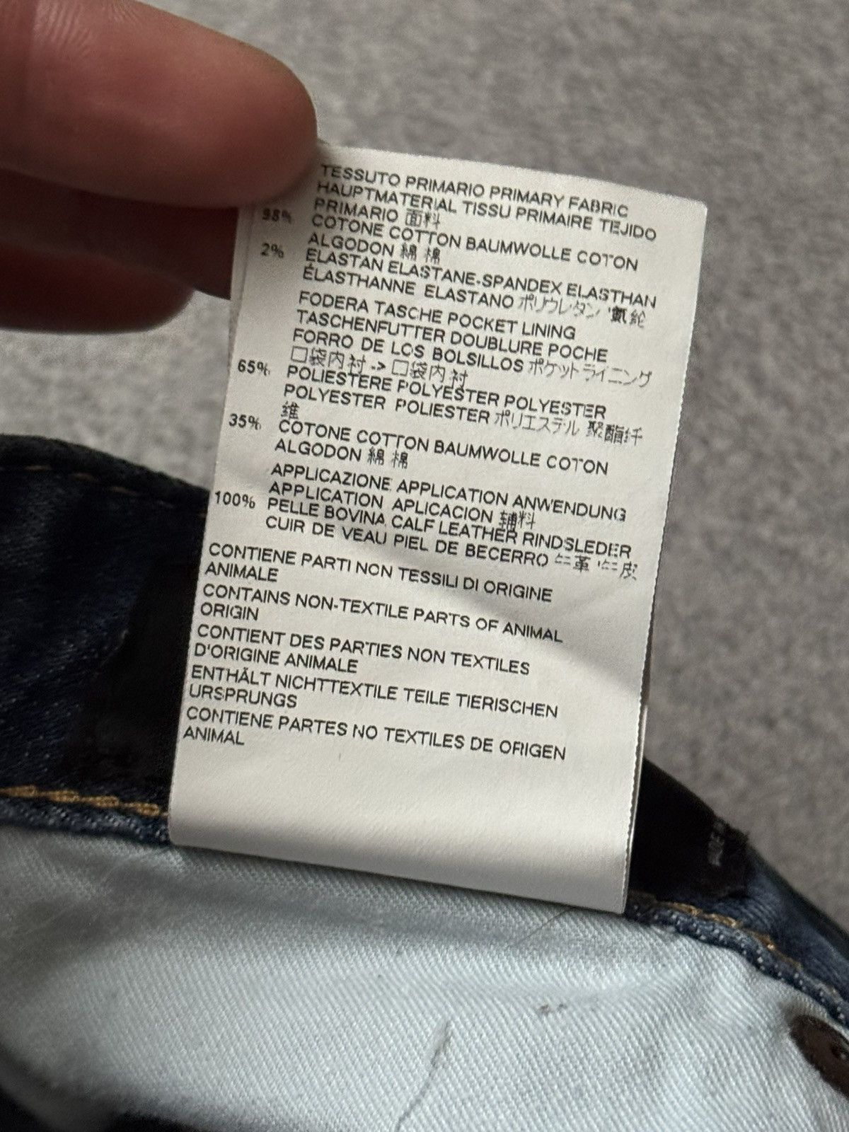 Dsquared2 Dsquared2 46 regural clement denim pant jean trouser chino Size 26" / US 2 / IT 38 - 18 Thumbnail