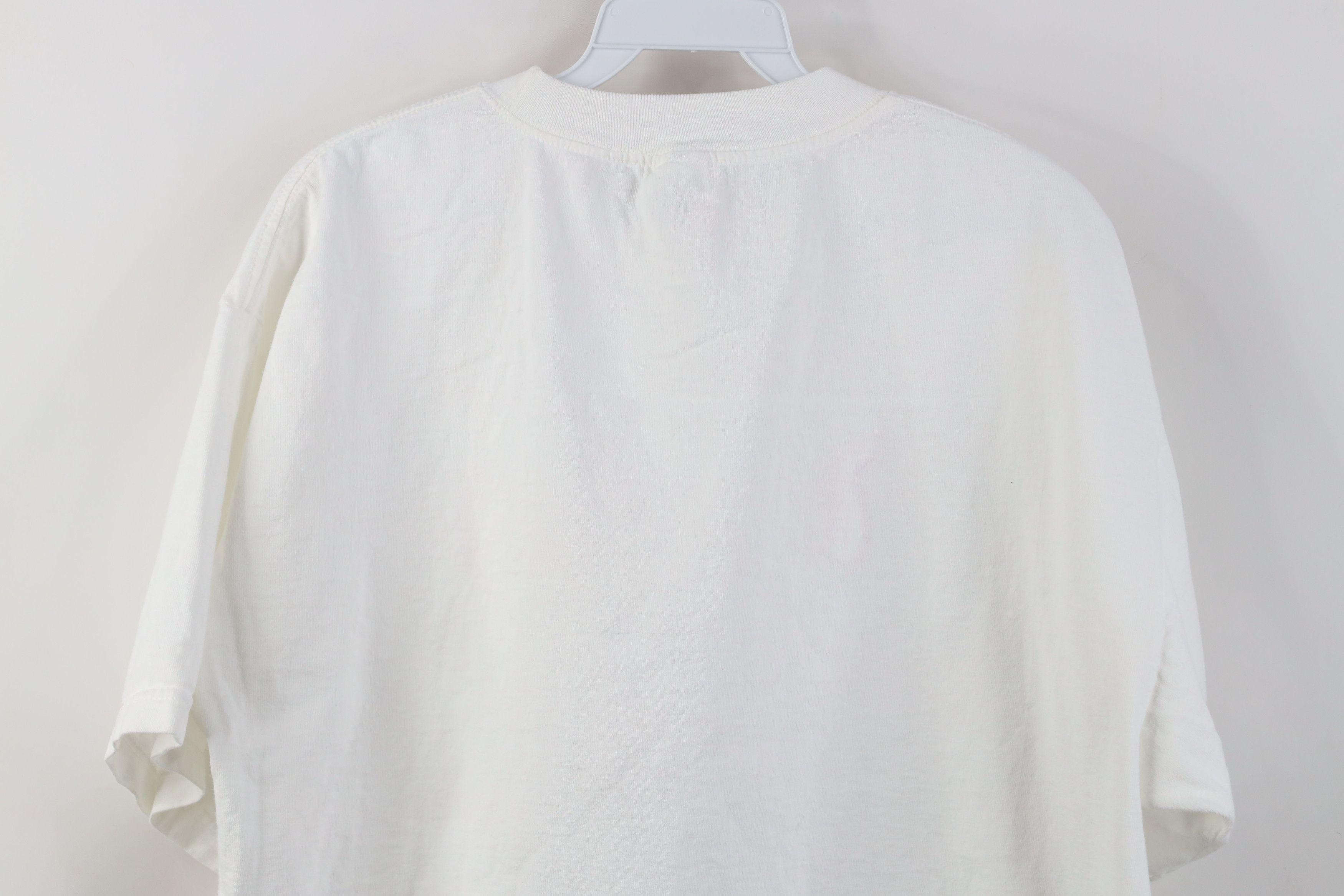 Vintage Vintage 90s Streetwear Otter Short Sleeve T-Shirt White USA Size XL / US 12-14 / IT 48-50 - 9 Thumbnail