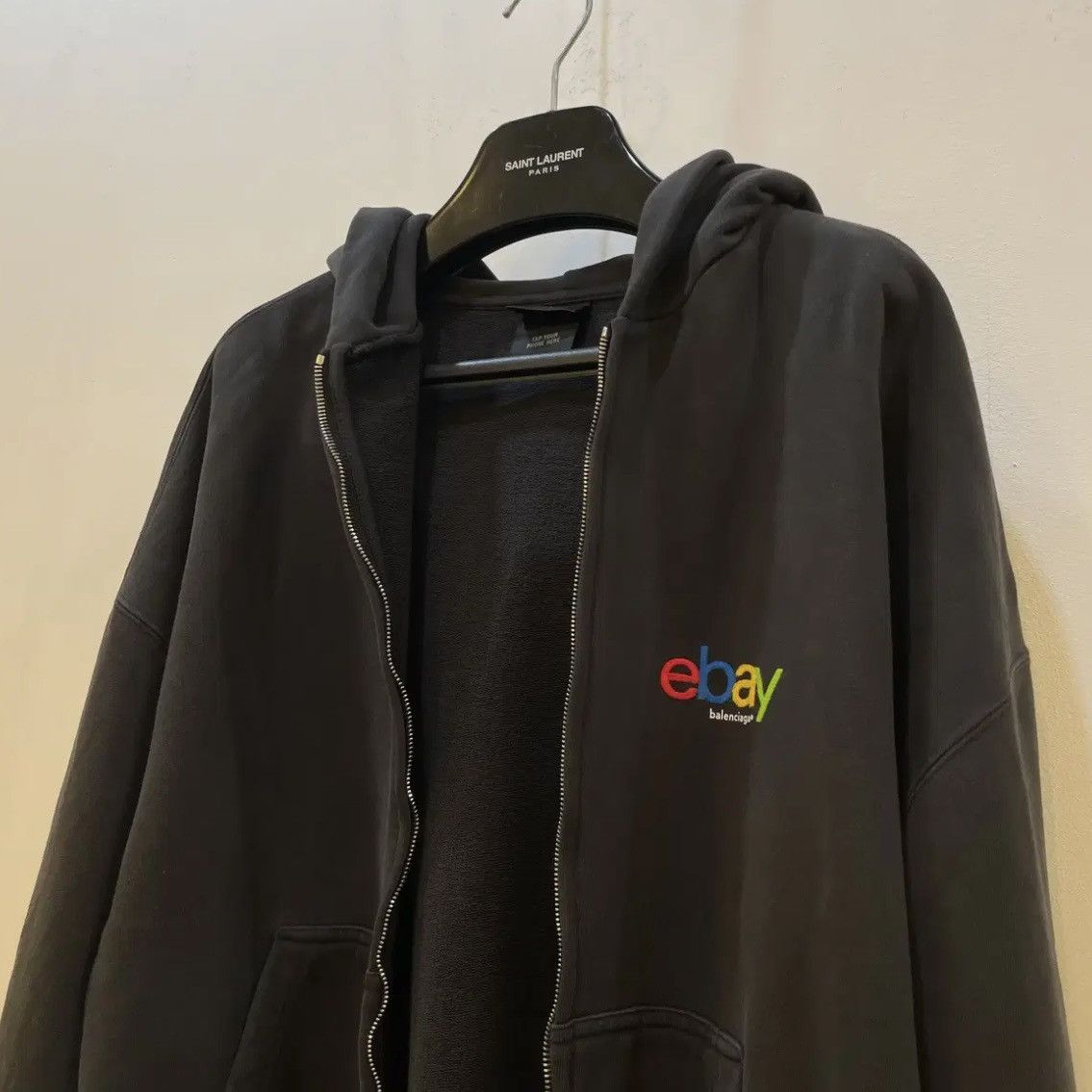 Balenciaga Balenciaga 24fw Ebay Zip Hoodie | Grailed