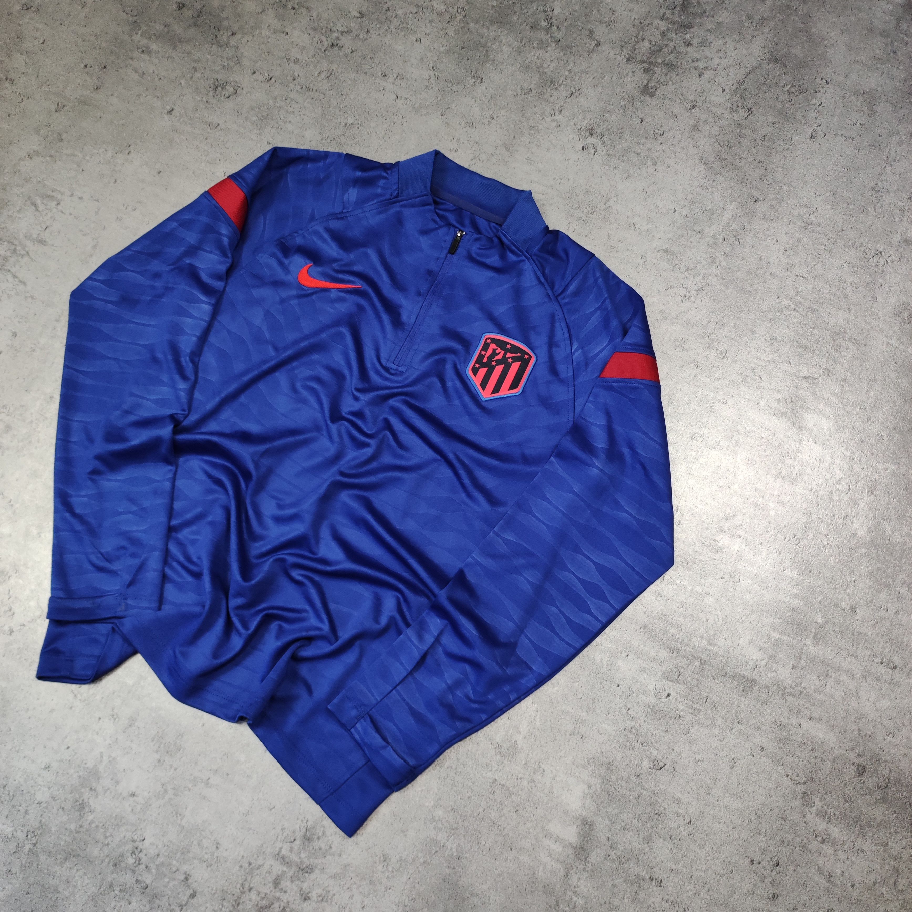 Nike RARE Atletico Madrid Football Socer Nike Training Sweatshirt Size US M / EU 48-50 / 2 - 2 Thumbnail