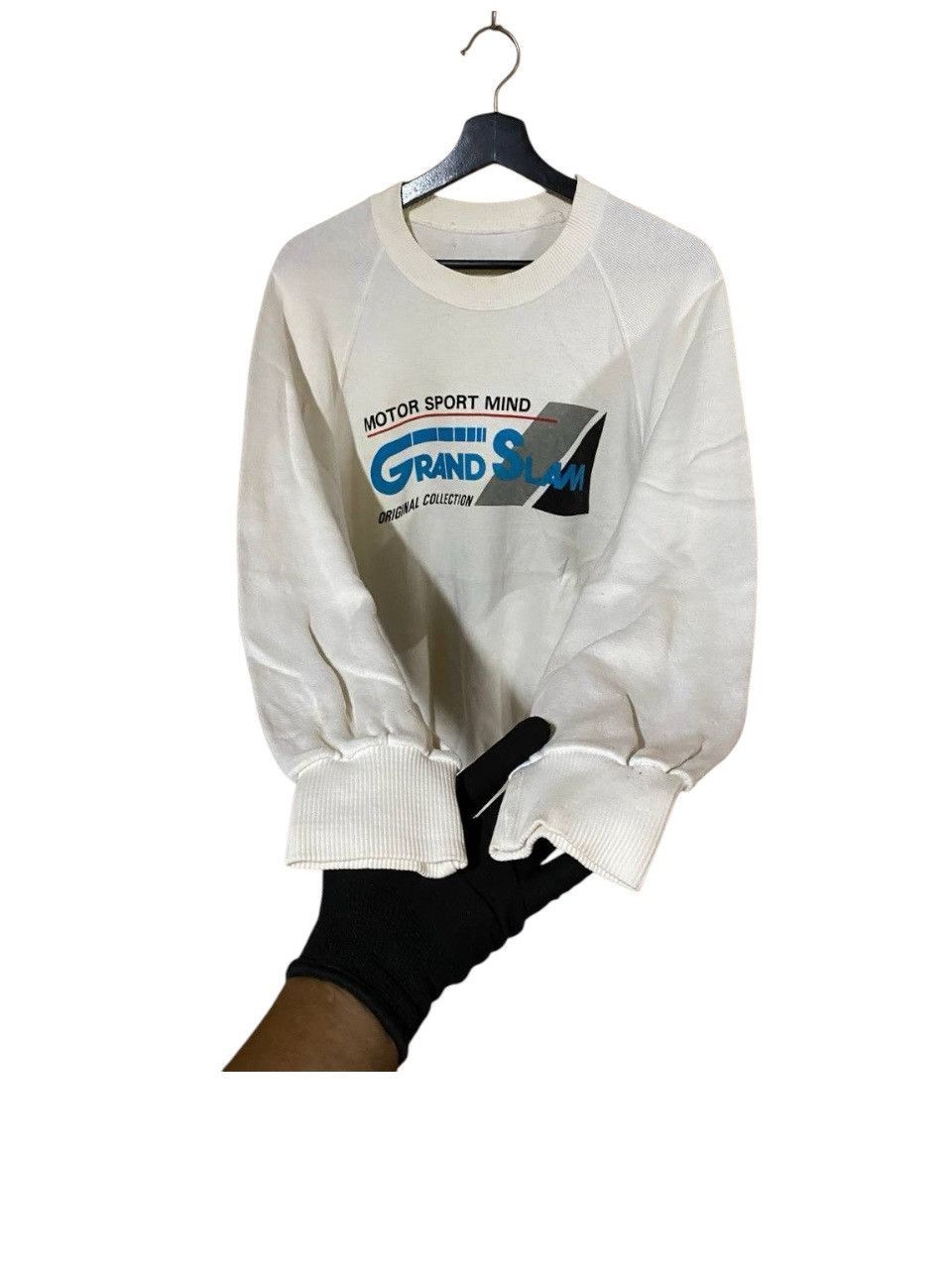 Vintage Vintage 80s Grand Slam Motorsport Crewneck Size US M / EU 48-50 / 2 - 2 Thumbnail