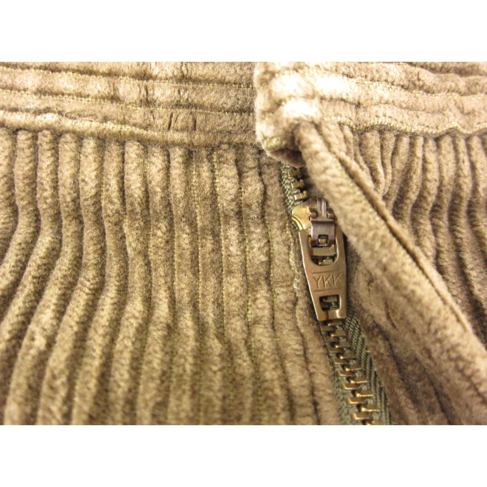 Dockers VINTAGE Dockers Pants Khakis Corduroy Green 36x30 Men Straight Baggy 90s Khakis Mens Dockers Pants Size US 36 / EU 52 - 4 Thumbnail