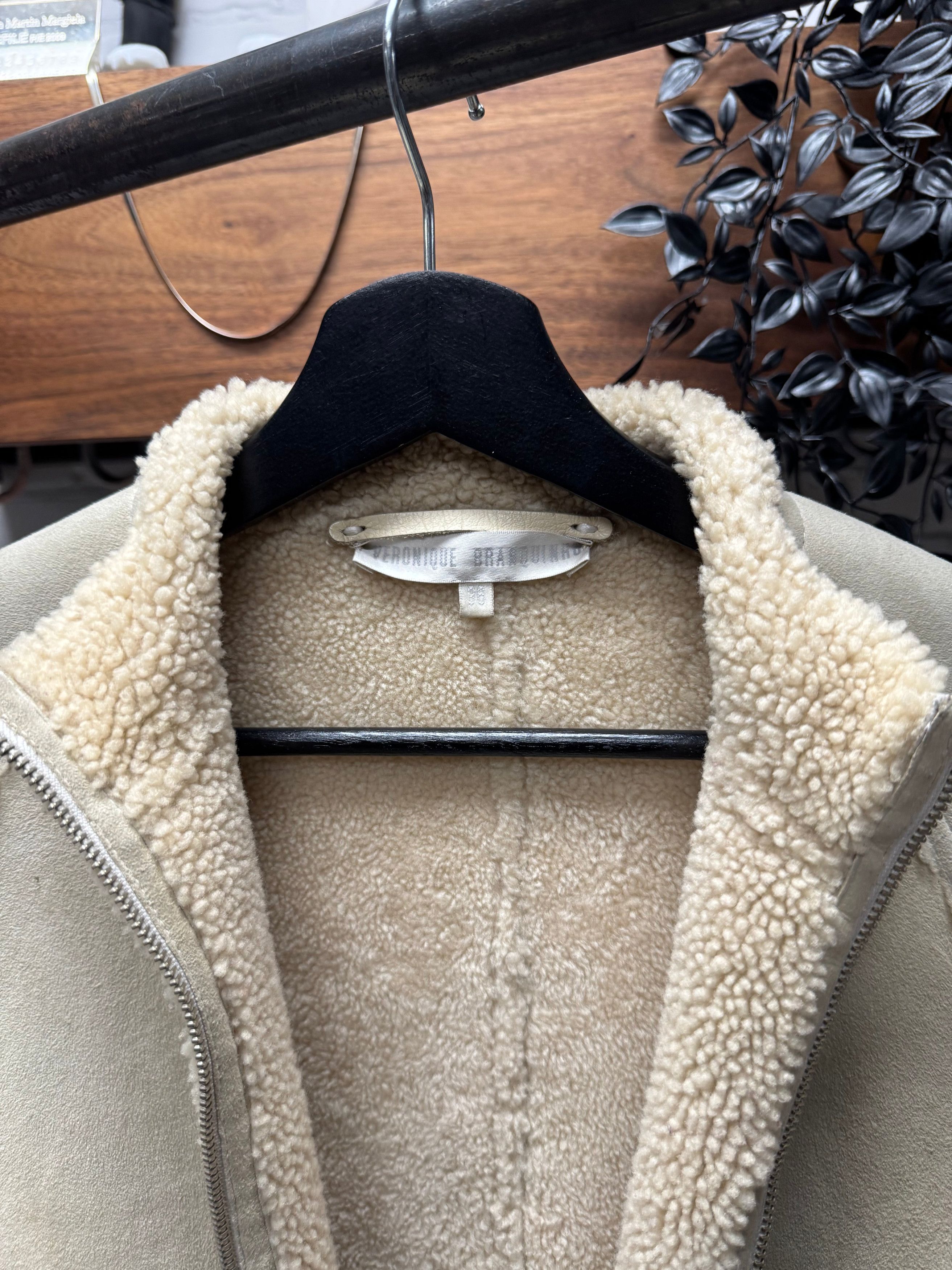 Veronique Branquinho Veronique Branquinho Suede Shearling Lined Jacket Size S / US 4 / IT 40 - 3 Thumbnail