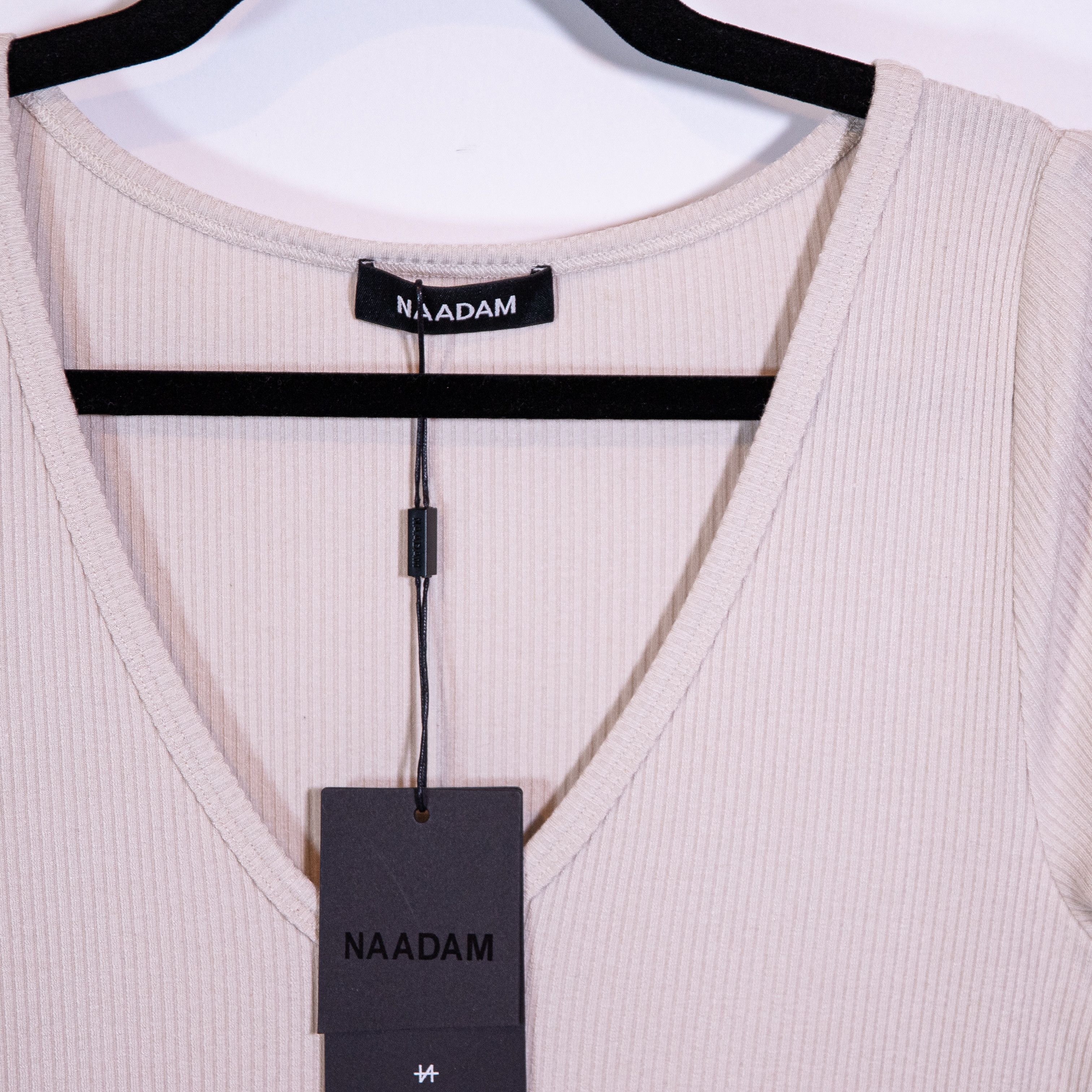 NAADAM NEW Naadam Rib Knit Stretch Movement V Size XL / US 12-14 / IT 48-50 - 2 Thumbnail