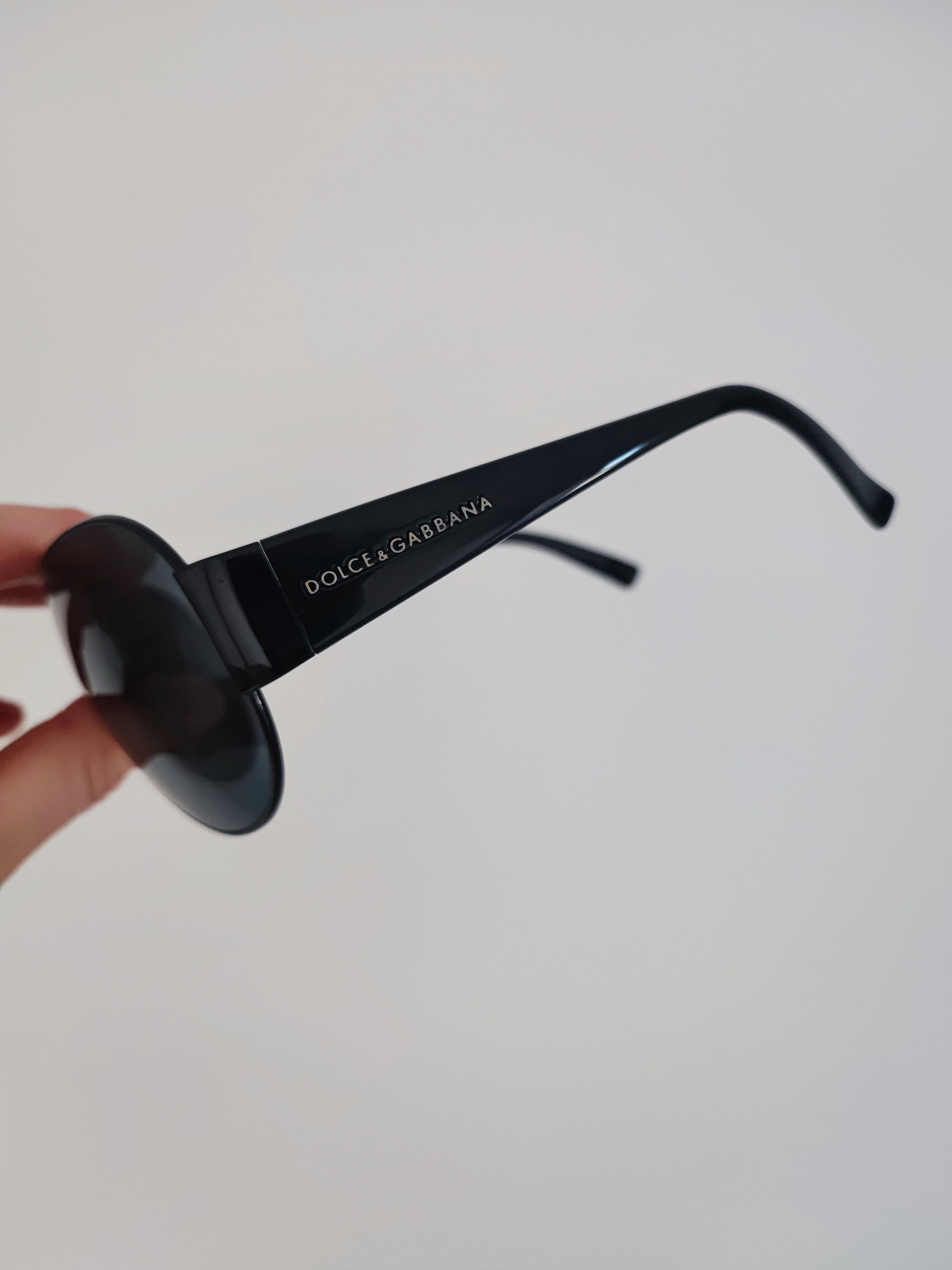 Dolce & Gabbana Dolce & Gabbana DG2012 Vintage Shield Sunglasses - Y2K Size ONE SIZE - 8 Thumbnail