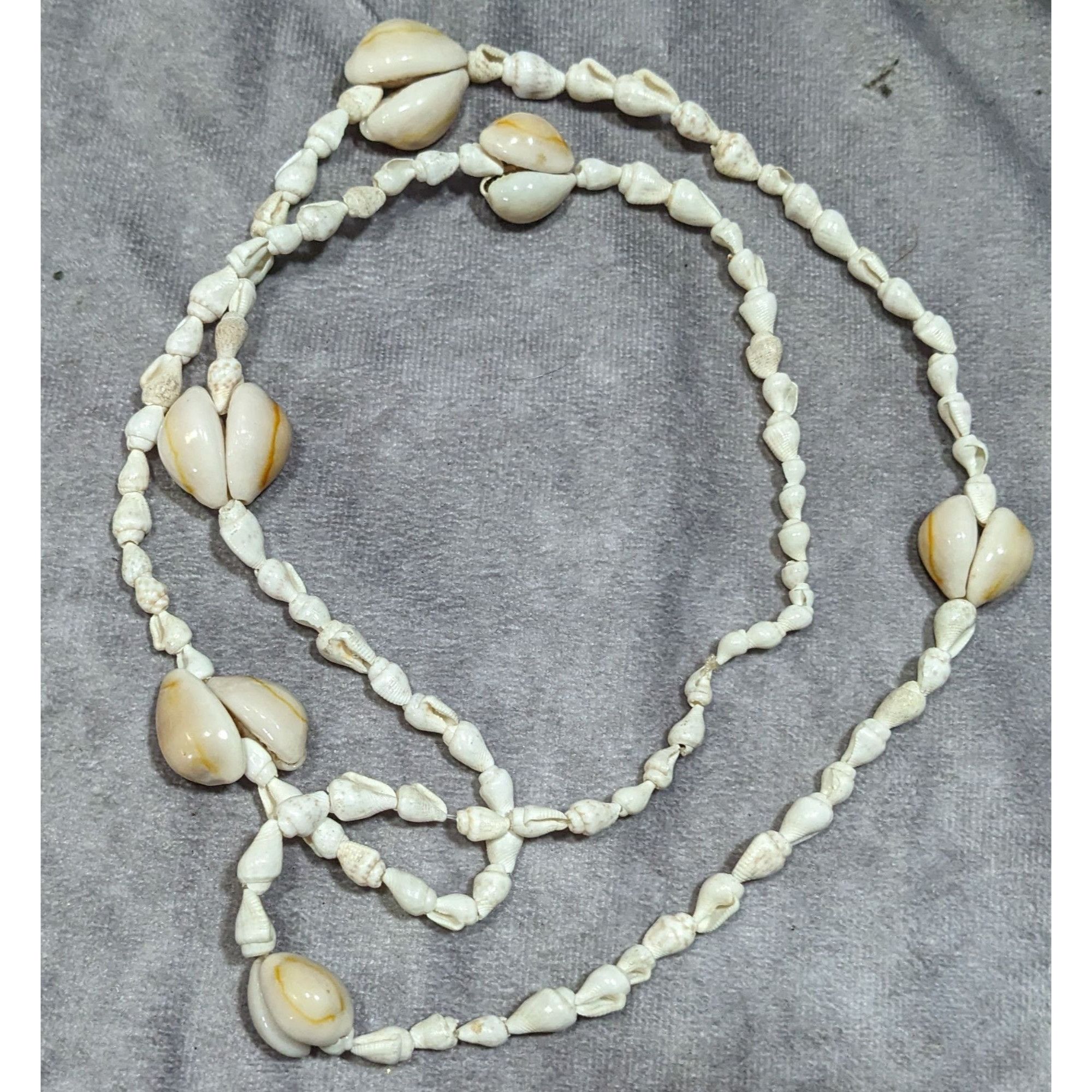 Other Vintage Beachy Cowrie Mixed Shell Necklace Size ONE SIZE - 4 Thumbnail