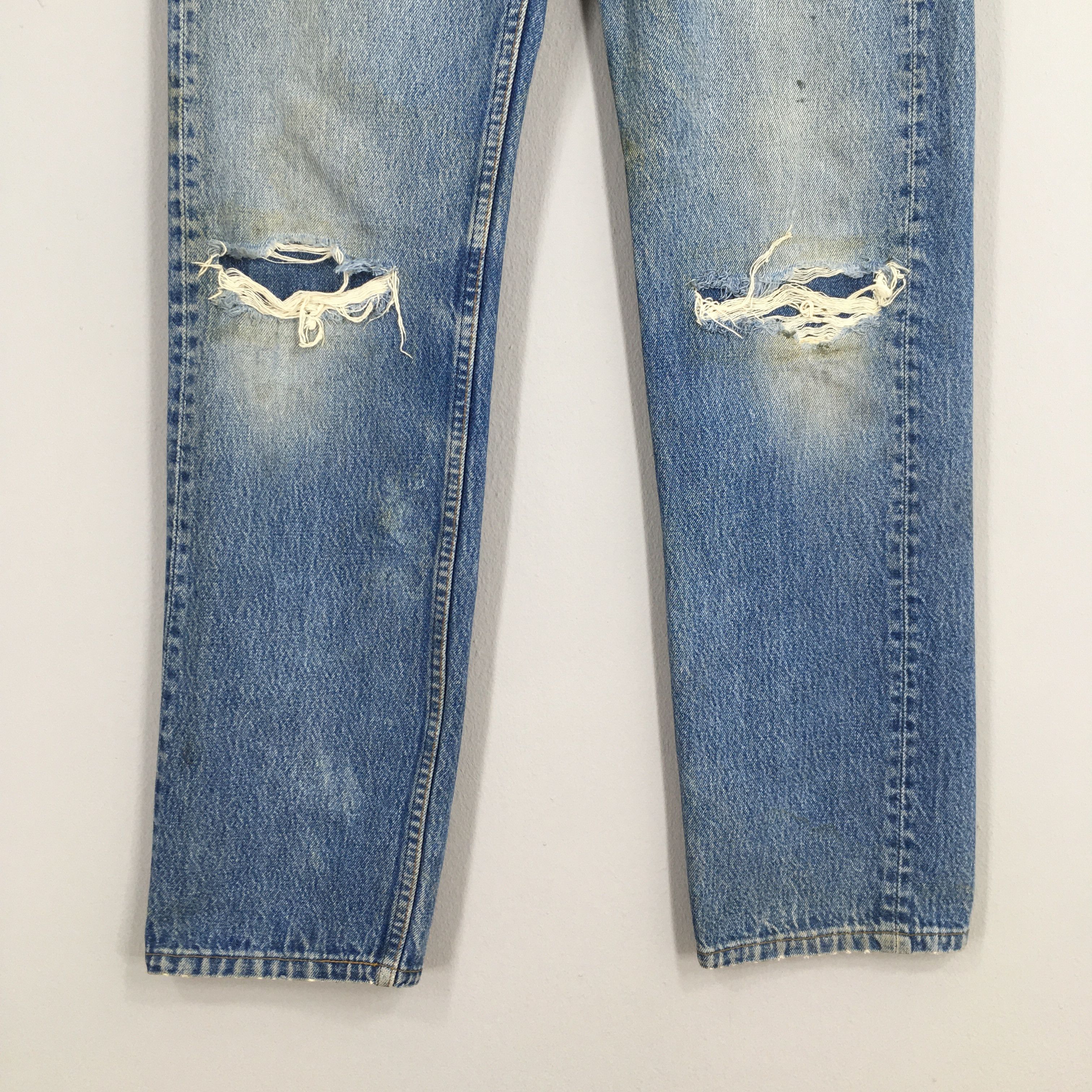 Levi's Size 29x31 Vintage 90's Levi's 501 High Rise Jeans S1748 Size 29" - 4 Thumbnail