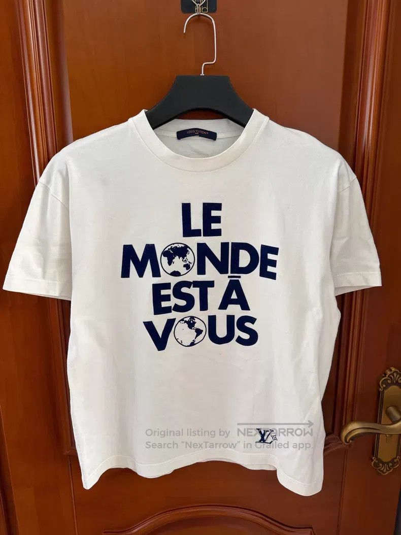 Louis Vuitton Louis Vuitton SS25 Earth Flocking Short Sleeves Size US S / EU 44-46 / 1 - 1 Thumbnail