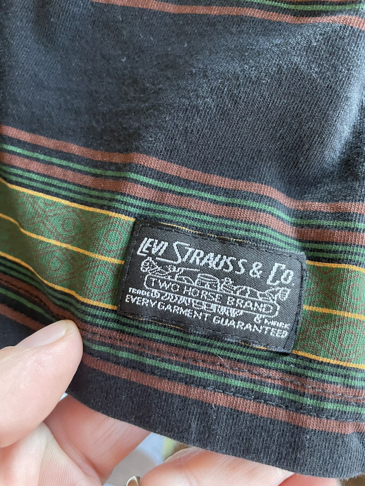 Levi's Vintage Striped Tee Size US M / EU 48-50 / 2 - 3 Thumbnail
