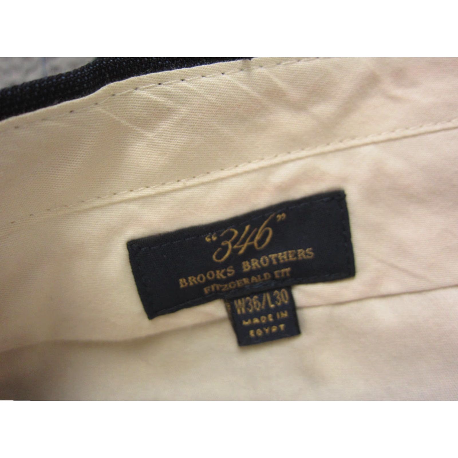 Brooks Brothers Brooks Brothers Pants Mens Regular 36x30 Blue Wool Dress Pants 90s Straight Front Slacks Dressy Formal Summer Fall Winter Spring Men Size US 36 / EU 52 - 3 Thumbnail