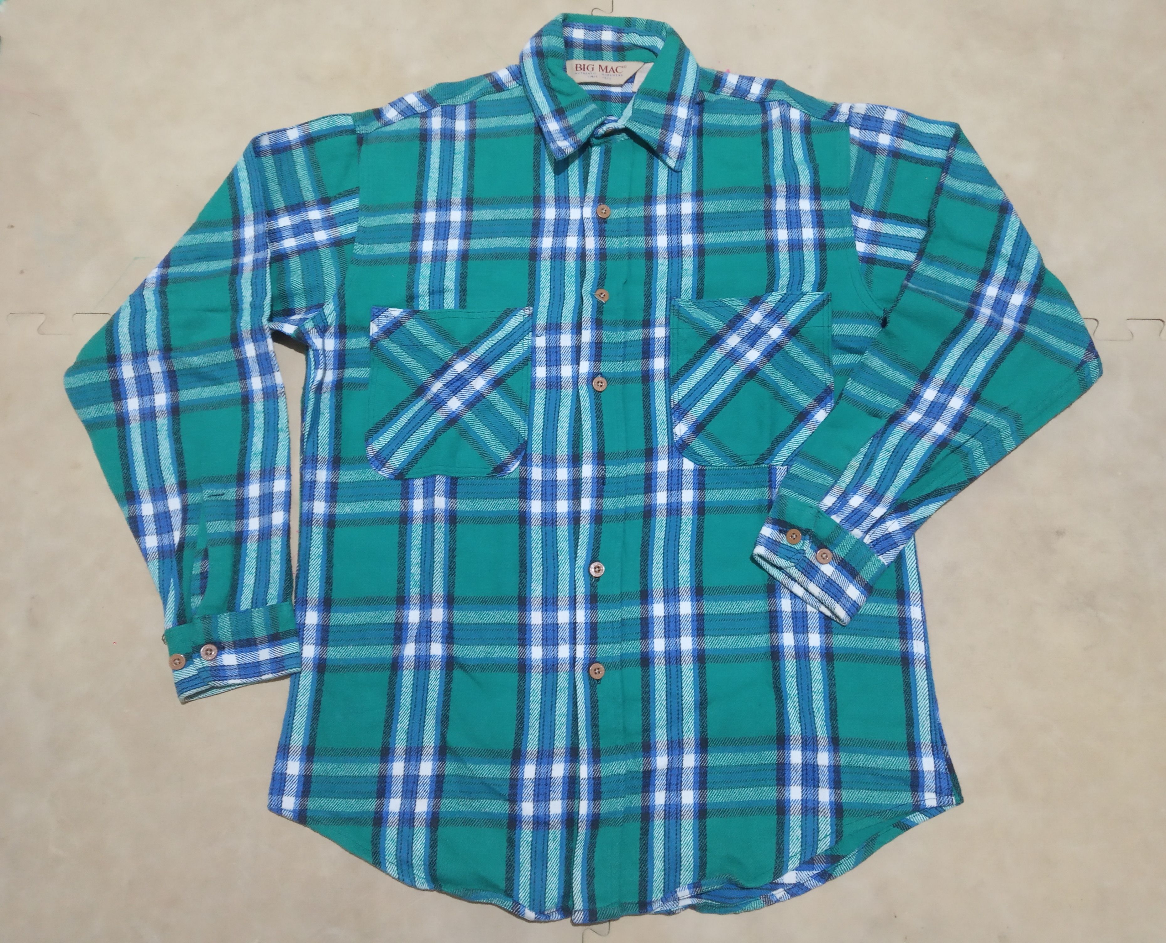 Big Mac Big Mac Flannel Workshirt Medium Size US M / EU 48-50 / 2 - 1 Thumbnail