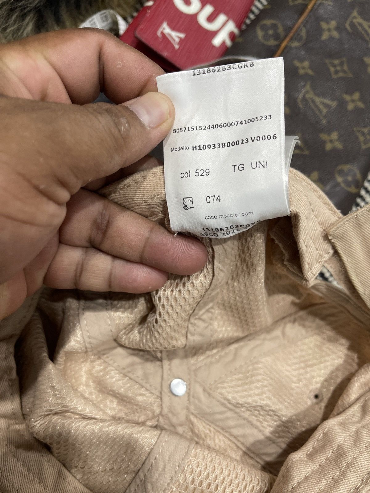 Designer × Moncler Moncler hat cap Size ONE SIZE - 4 Thumbnail