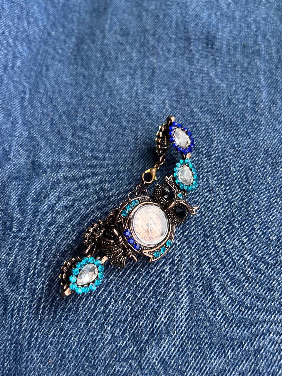 Japanese Brand × Vintage Vintage 🦉 Owl Japanese style futuristic Steel Watch Size ONE SIZE - 4 Thumbnail