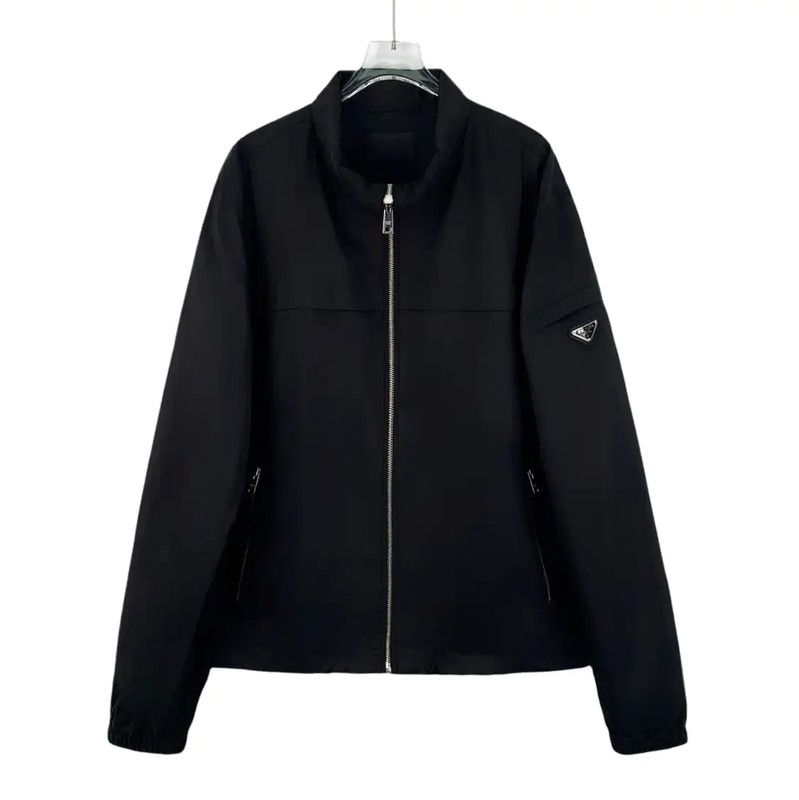 Prada Prada Black Men's Outerwear Jacket Size XL Size US XL / EU 56 / 4 - 1 Thumbnail