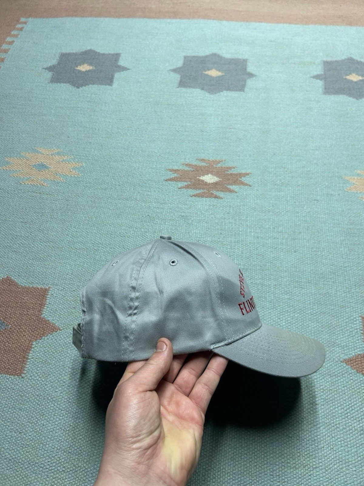 Vintage Vtg strap hat Steve Helton flint river boys country bluegras Size ONE SIZE - 8 Thumbnail