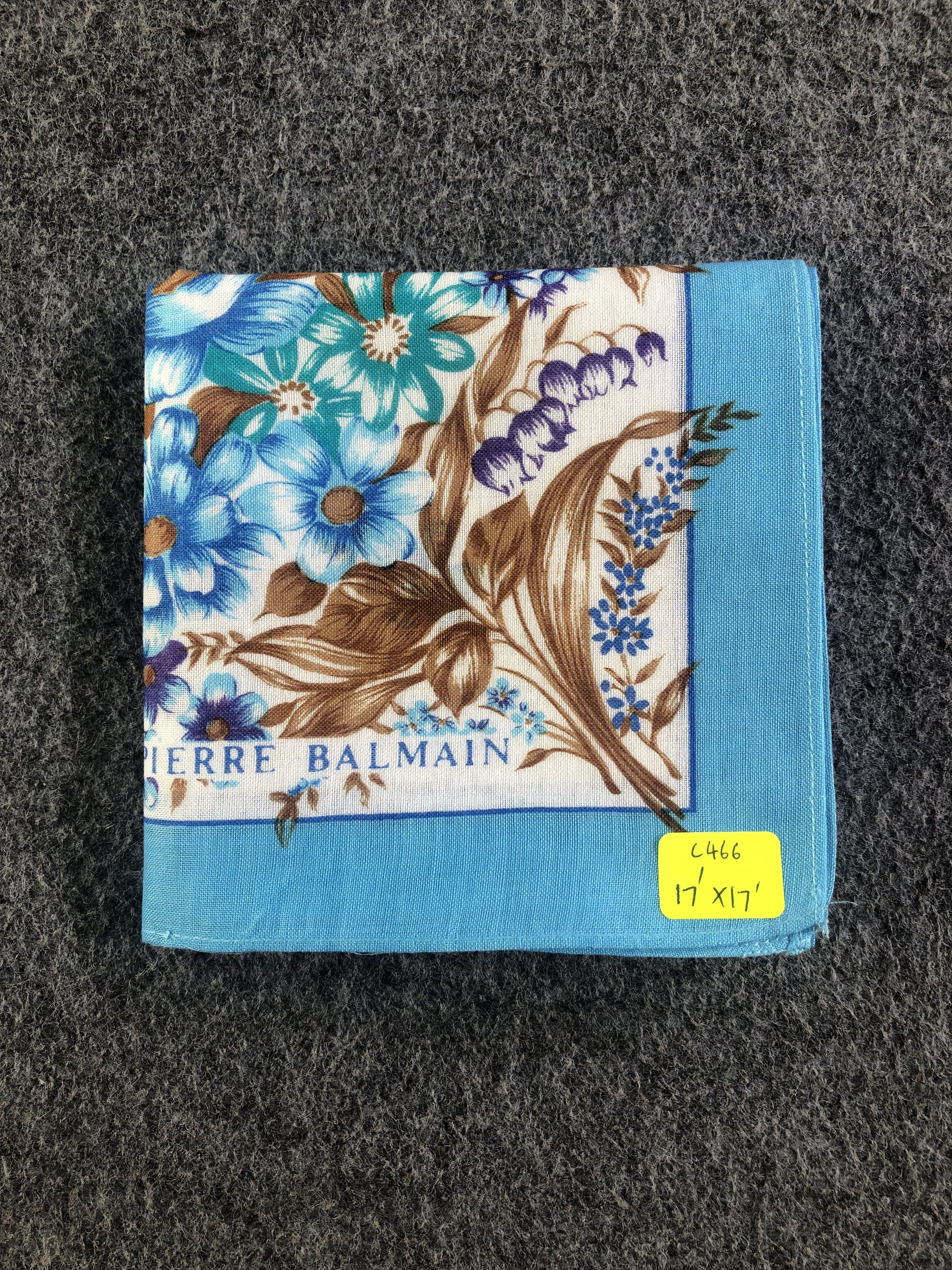 Pierre Balmain Pierre Balmain Handkerchief / Bandana / Neckerchief C466 Size ONE SIZE - 7 Thumbnail