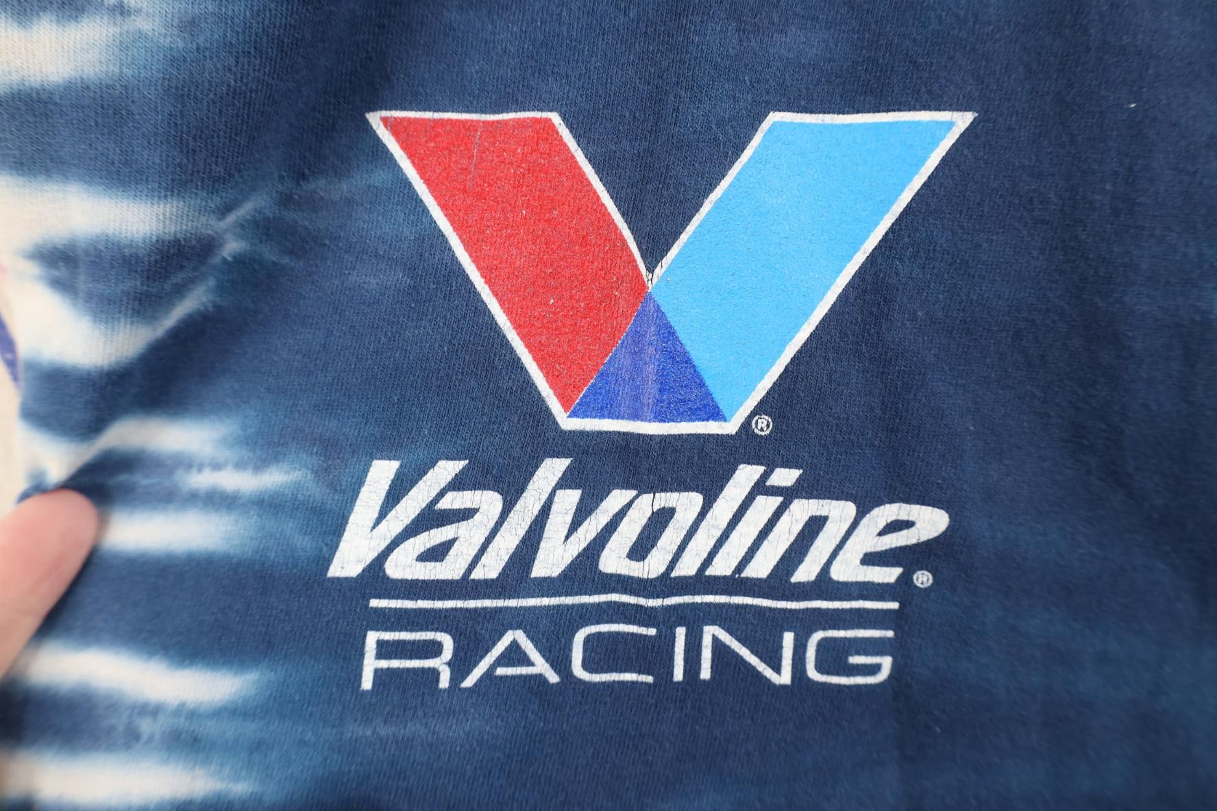 Vintage Vintage 90s Y2K NASCAR Racing Mark Martin Ție Dye T-Shirt Size US XXL / EU 58 / 5 - 4 Thumbnail