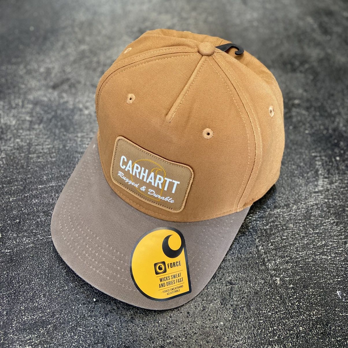 Carhartt Carhartt Canva Rugged Patch Cap In Brown (BNWT) Size ONE SIZE - 1 Thumbnail