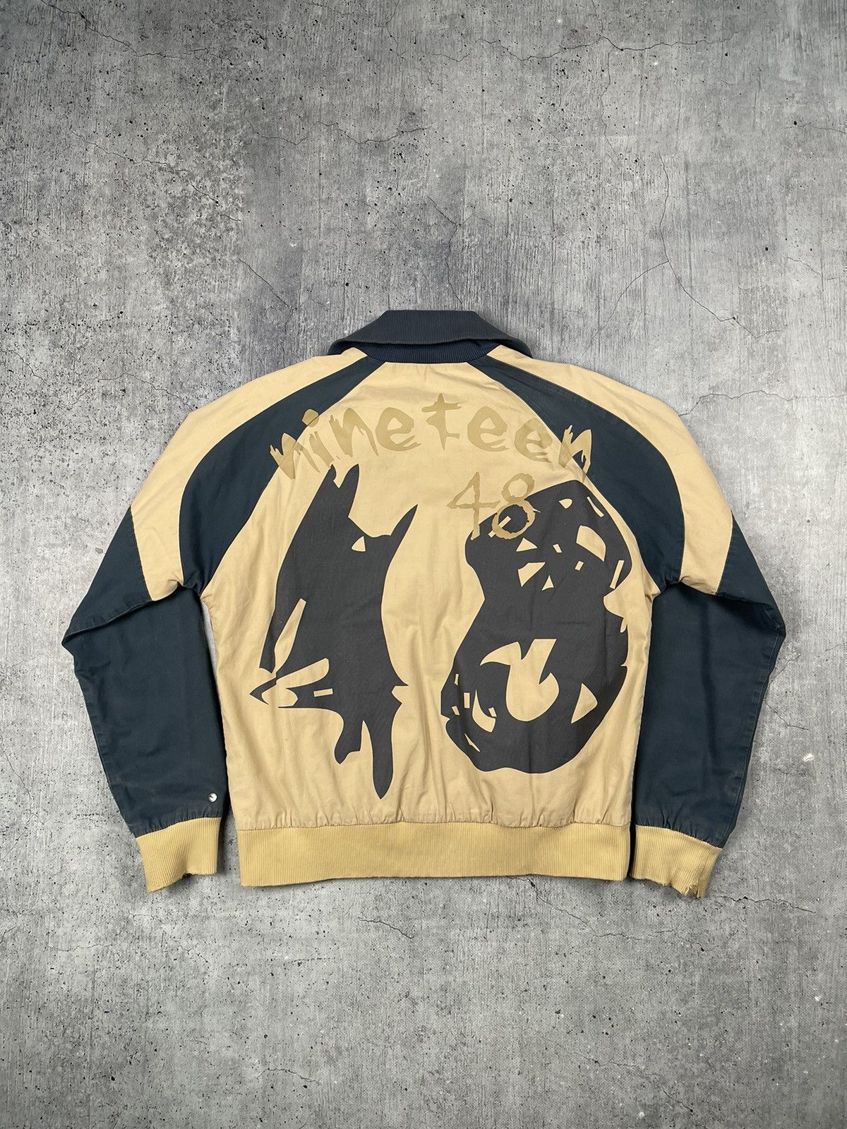 Puma × Vintage PUMA Retro Style Zip Up Eshay Bomber Sports Jacket Size US M / EU 48-50 / 2 - 1 Thumbnail
