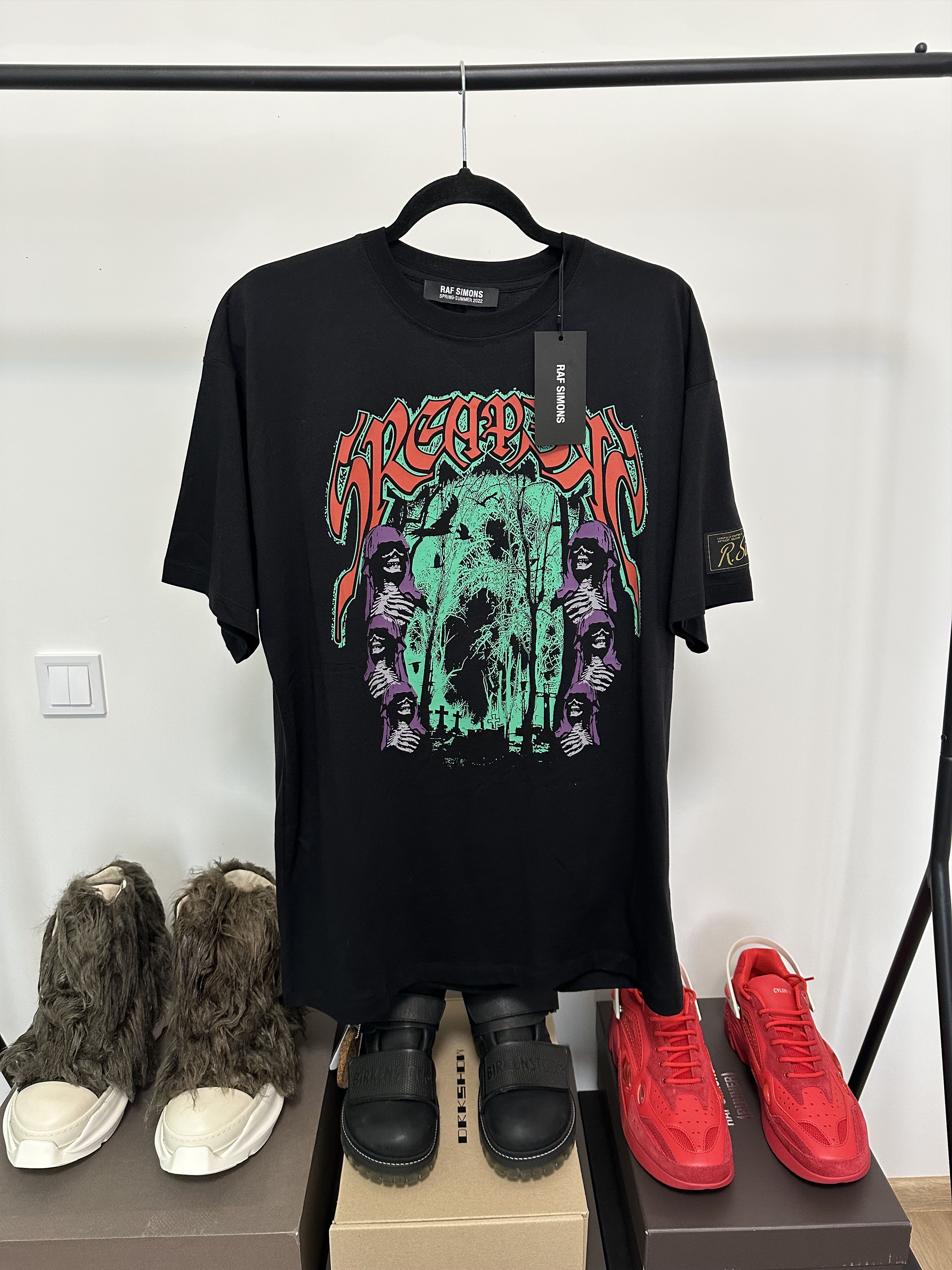 Raf Simons SS22 Raf Simons Sreapers T-Shirt, size M Size US M / EU 48-50 / 2 - 1 Thumbnail