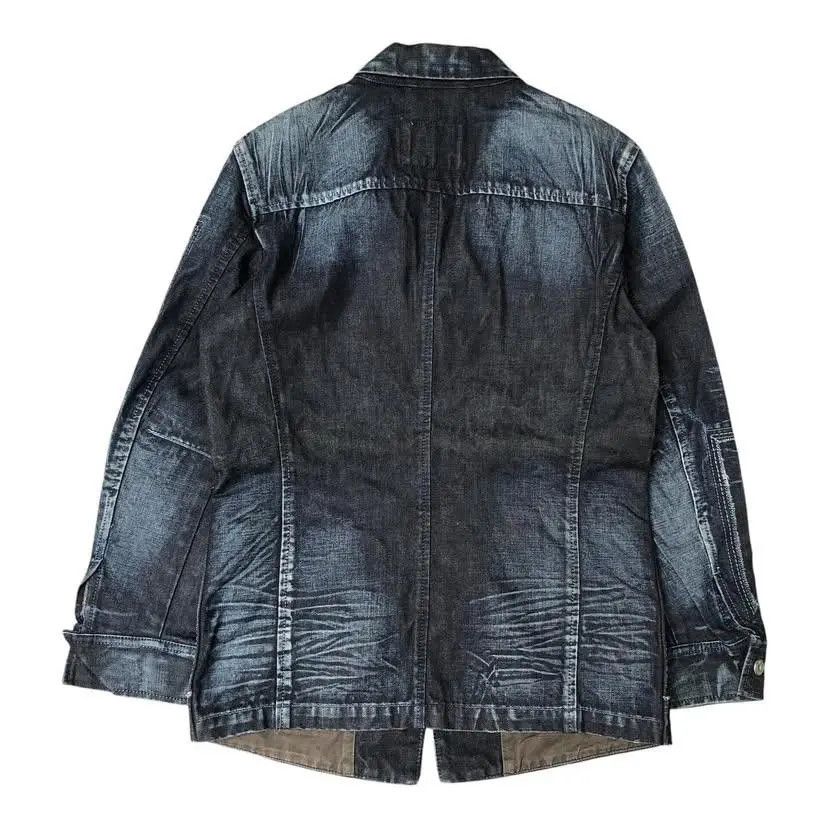 Marithe + Francois Girbaud Marithe Francois Girbaud Distressed Indigo Denim Coverall Size US M / EU 48-50 / 2 - 4 Thumbnail