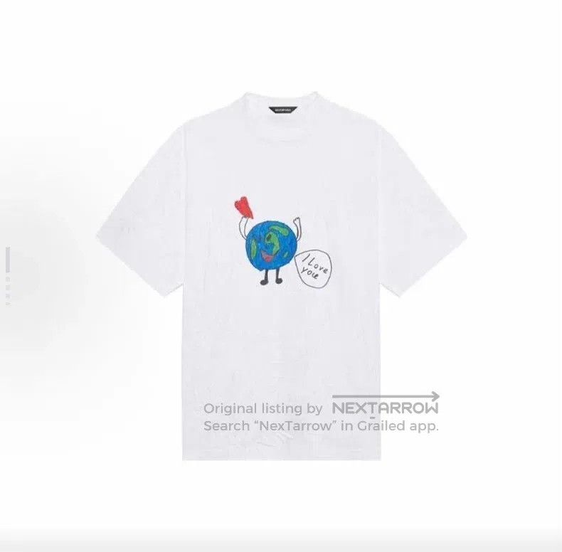Balenciaga Balenciaga Home Letter Pattern Print Short Sleeve T-Shirt Size US XXS / EU 40 - 1 Thumbnail