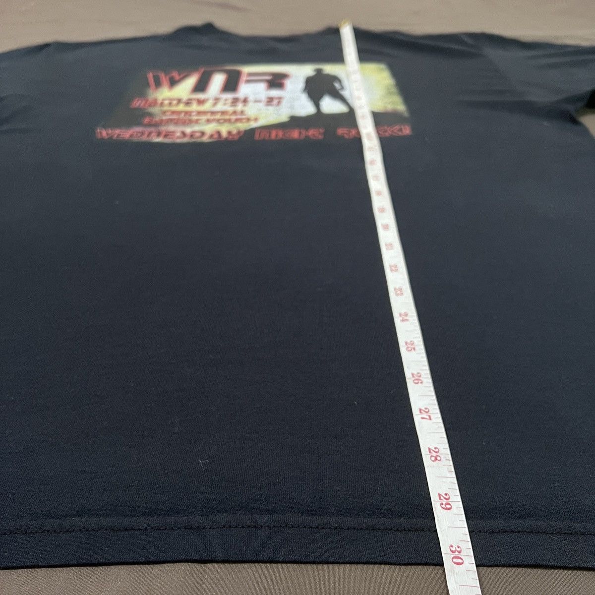 Vintage Vintage Y2K WNR Jesus God Holy Bible Tee XL FADED Size US XL / EU 56 / 4 - 10 Thumbnail
