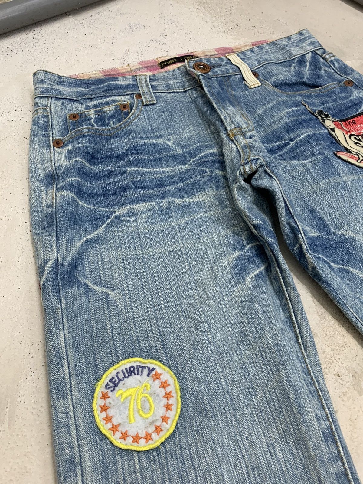 Hysteric Glamour × Japanese Brand Point Loma Surf Style Kludman Love Peace Patch Size US 29 - 10 Thumbnail