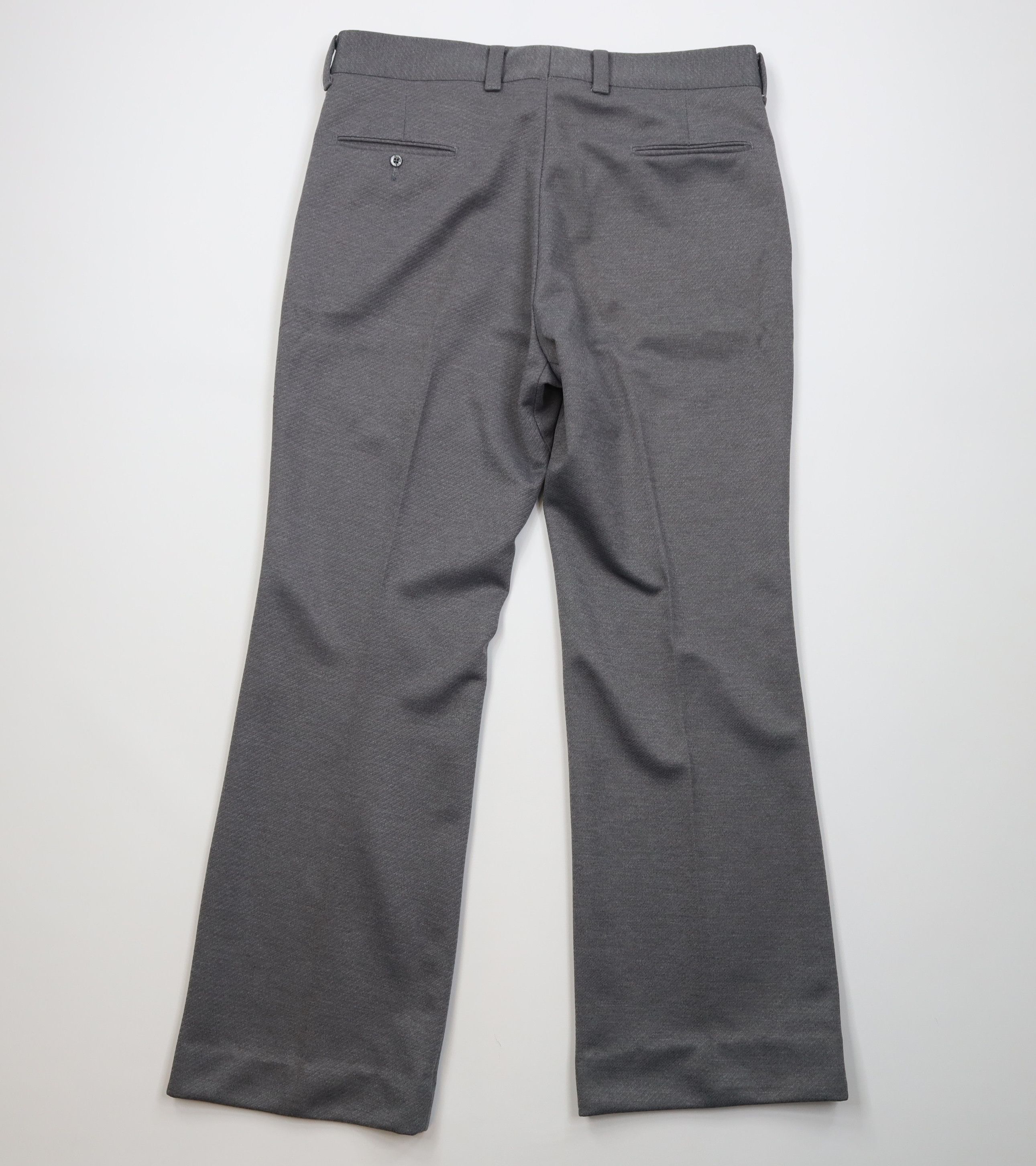 Vintage Vintage 70s Streetwear Wide Leg Bell Bottoms Pants Gray USA Size US 36 / EU 52 - 10 Thumbnail