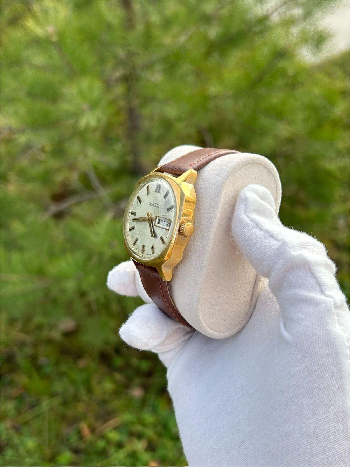 Vintage Vintage Watch Raketa USSR Soviet Mechanical 1980s Size ONE SIZE - 15 Thumbnail