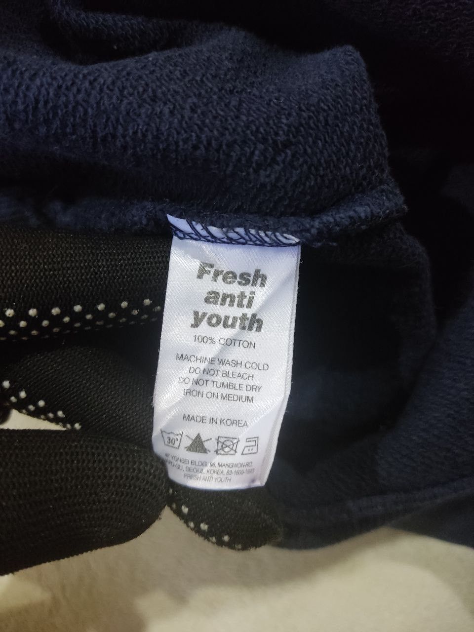 FRESH ANTI YOUTH 'Please Pray For Me' Sidetape Hoodie