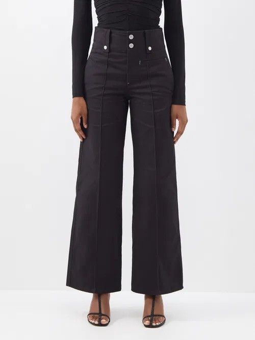 Isabel Marant Isabel Marant Nilemony Trousers Straight Pants Size 26" / US 2 / IT 38 - 1 Thumbnail