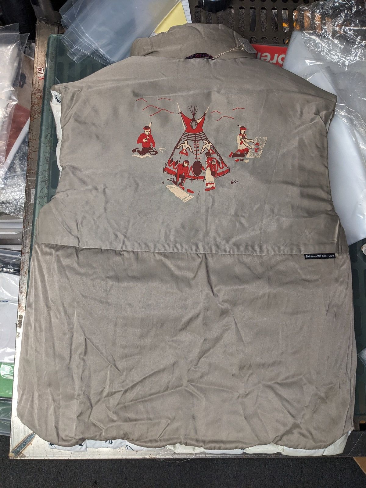 Kapital Kapital Bandana Transfer Nylon Keel Weaving Vest White 4 Size US XL / EU 56 / 4 - 6 Thumbnail