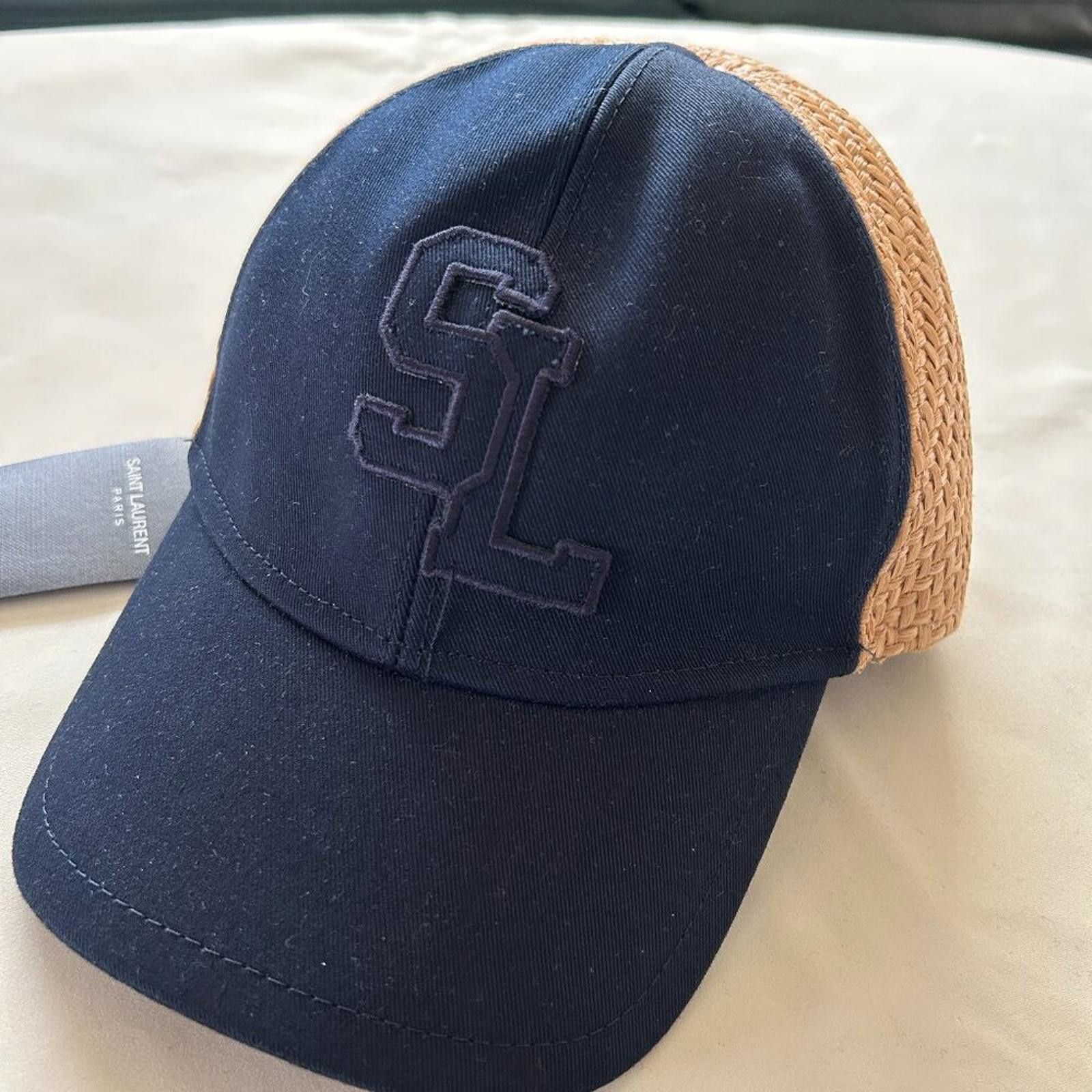 Saint Laurent Paris Saint Laurent NAVY BLUE Baseball cap 57cm Size ONE SIZE - 1 Thumbnail