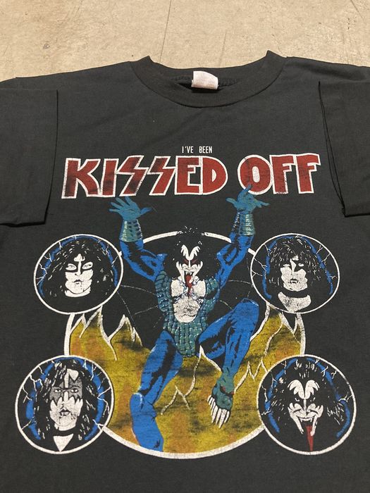Vintage 80s Kiss I've Been Kissed Off Crazy Crazy Nights T Shirt