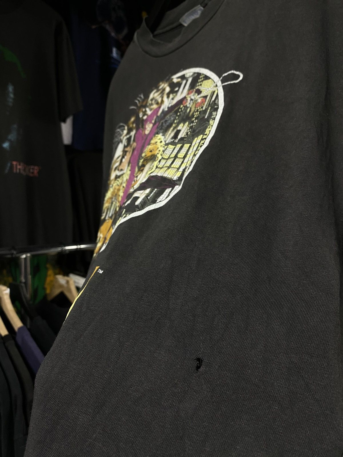 Vintage Vintage 1995 Cat Women T-Shirt Vtg Dc Comics Tee XLarge Size US XL / EU 56 / 4 - 7 Thumbnail