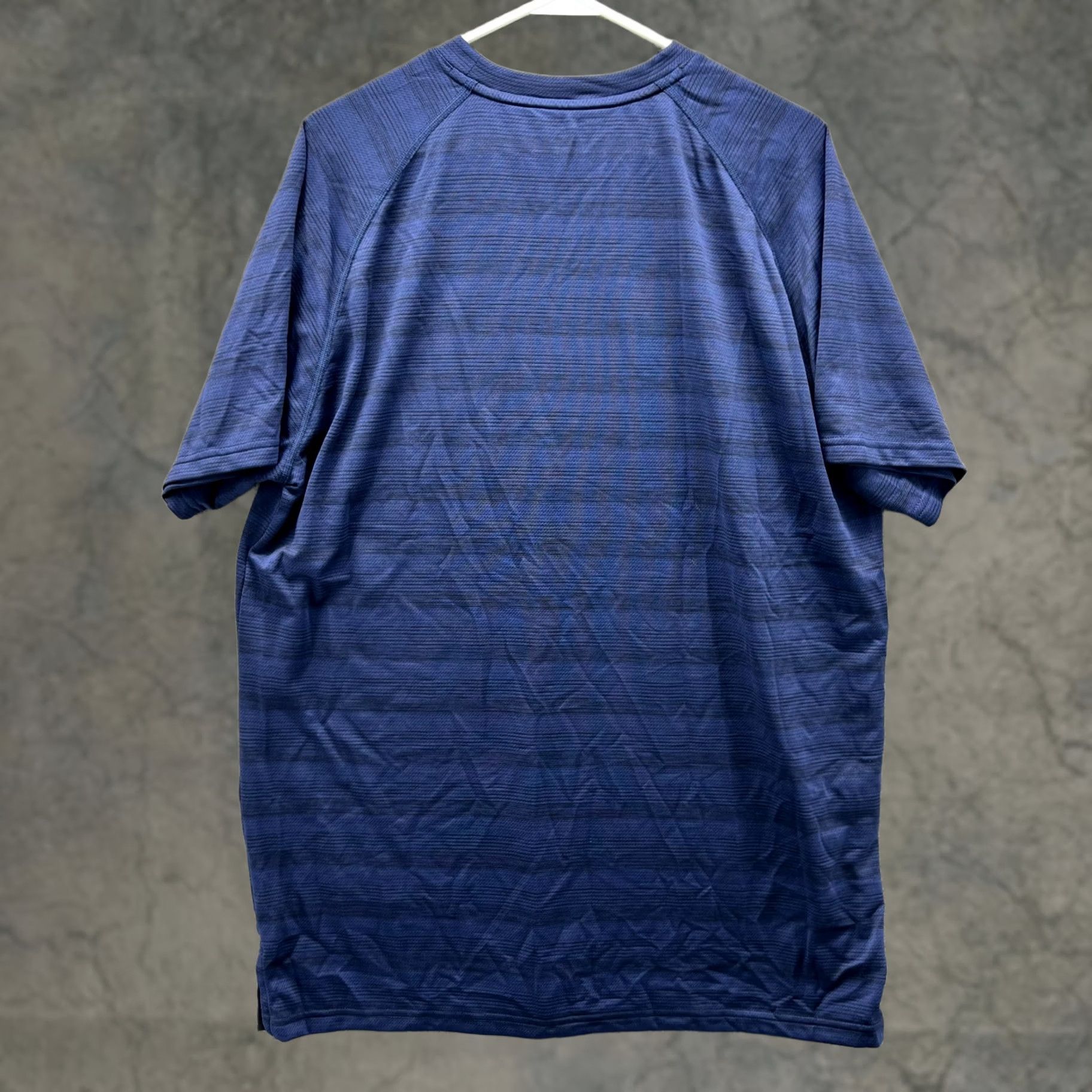 Puma PUMA Shirt Mens XL Blue Navy Stripes Athletic Jersey Soccer Extra Large Gym T-Shirt Sports Mens XL Blue Navy Stripes Size US XL / EU 56 / 4 - 1 Thumbnail