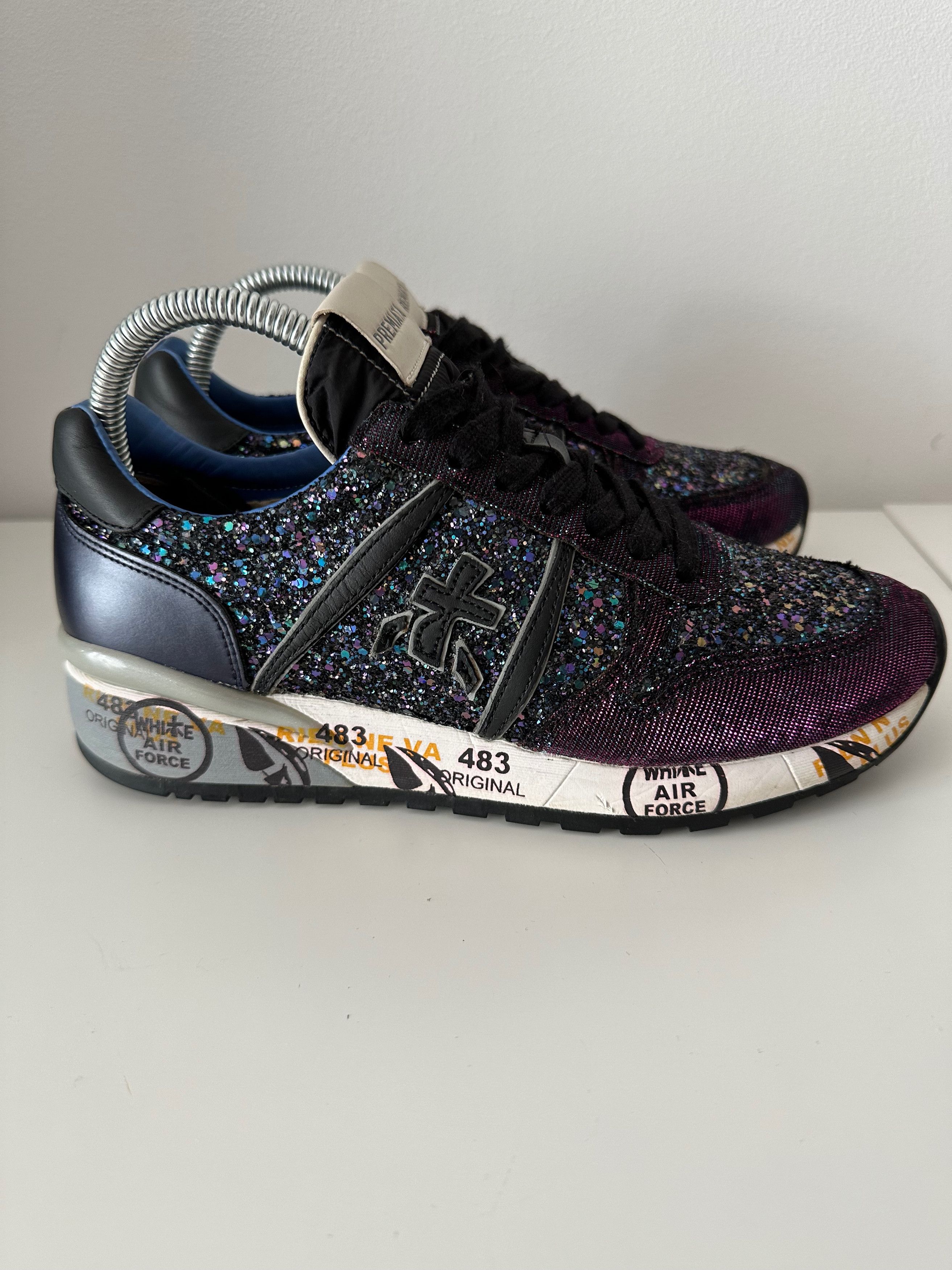 Premiata Premiata Diane VAR.1808 sneakers trainers Size US 7 / IT 37 - 4 Thumbnail