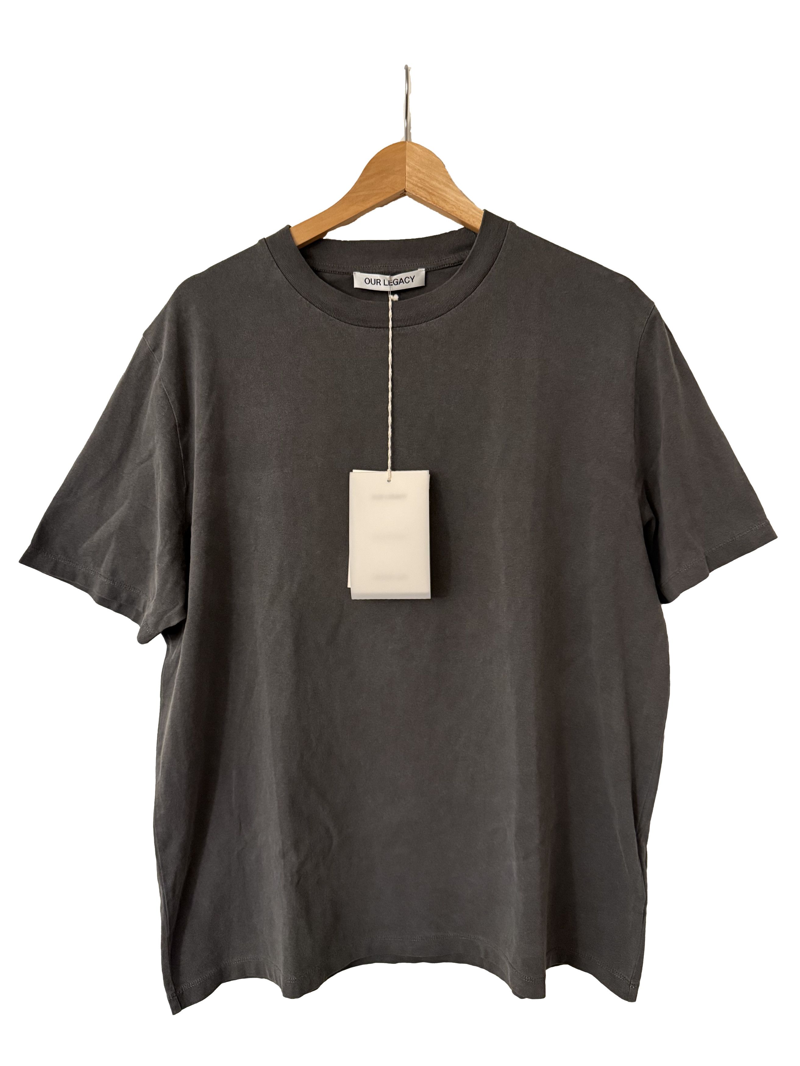Our Legacy BOX T-SHIRT Worn Washed Black Legacy Jersey size IT 50 Size US M / EU 48-50 / 2 - 1 Thumbnail